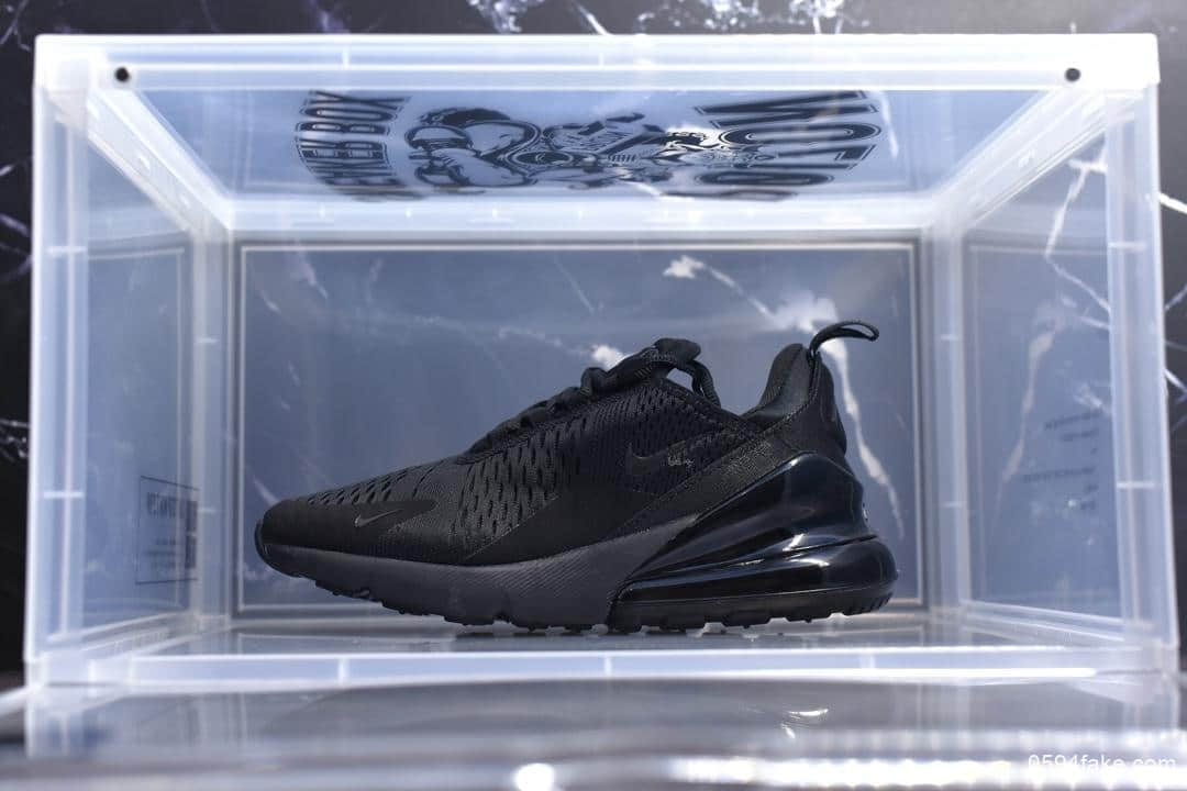 耐克Nike Air Max 270耐克新款纯原版本Max270后跟半掌气垫慢跑鞋 (ID:8565) - 图片1