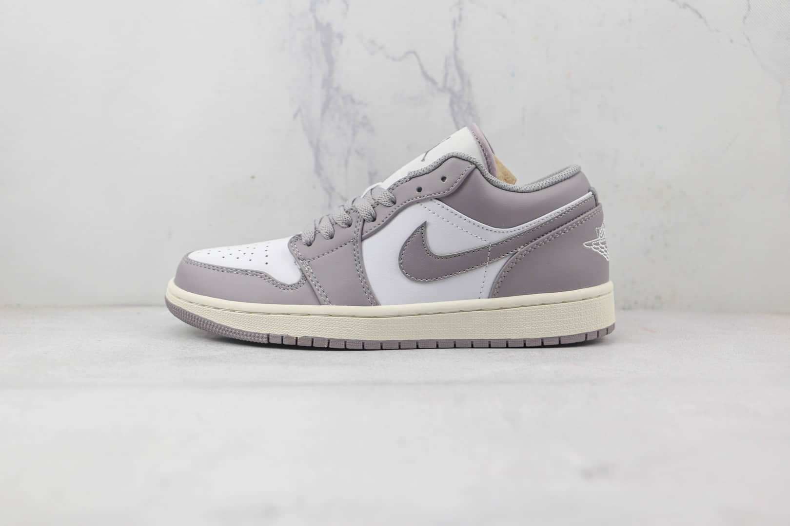 乔丹Air Jordan 1 Low纯原版本低帮AJ1香芋紫板鞋原鞋开模一比一打造 (ID:85673) - 图片1
