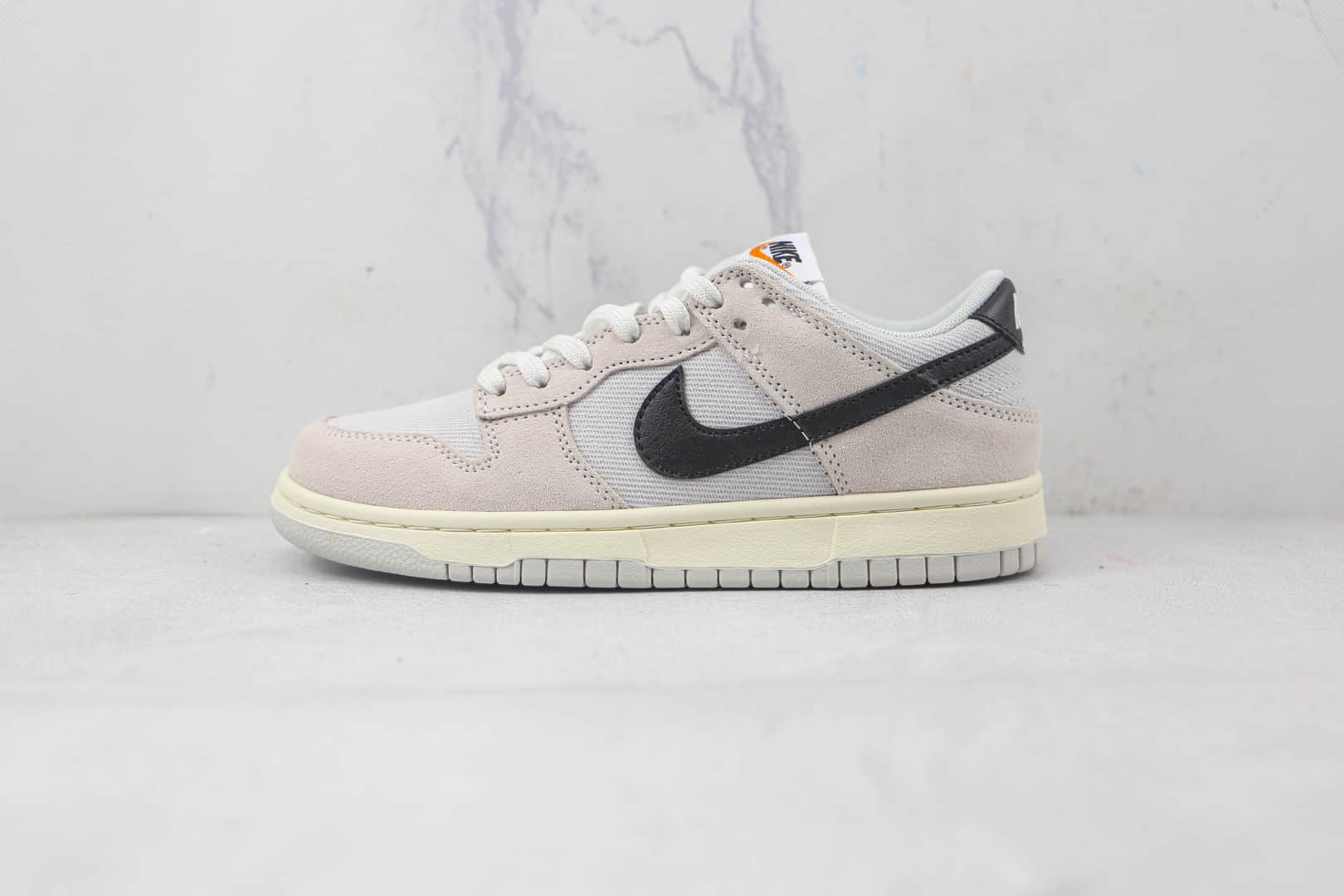 耐克Nike Dunk Low纯原版本白灰黑勾低帮SB DUNK板鞋原档案数据开发 货号:DO9776-001