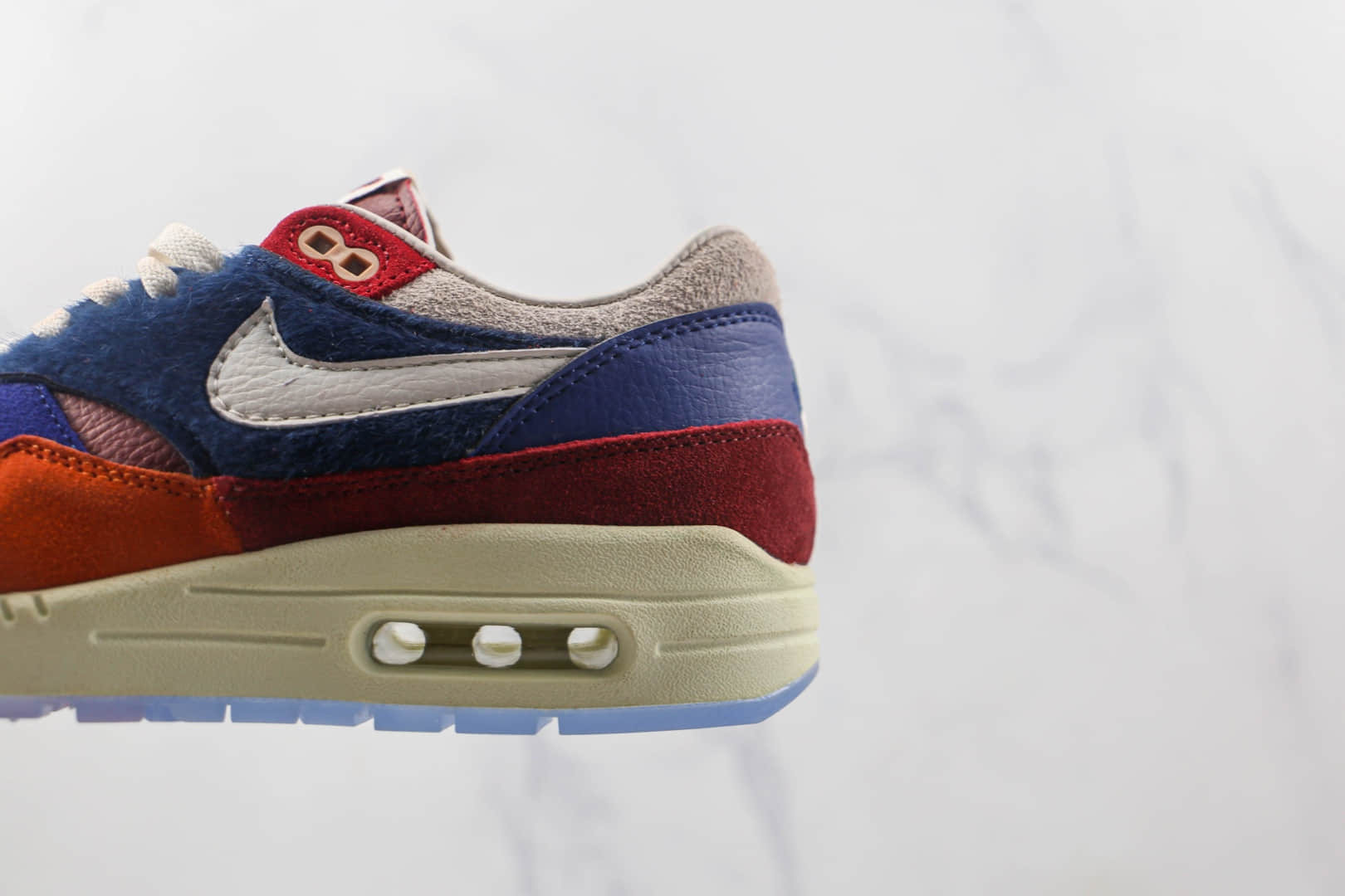 耐克Nike Air Max1 SP Won-Ang x Kasina联名款纯原版本棕色鸳鸯Max1气垫鞋原盒原标 货号:DQ8475-800