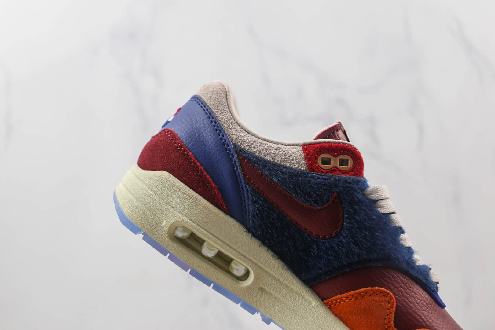 耐克Nike Air Max1 SP Won-Ang x Kasina联名款纯原版本棕色鸳鸯Max1气垫鞋原盒原标 货号:DQ8475-800