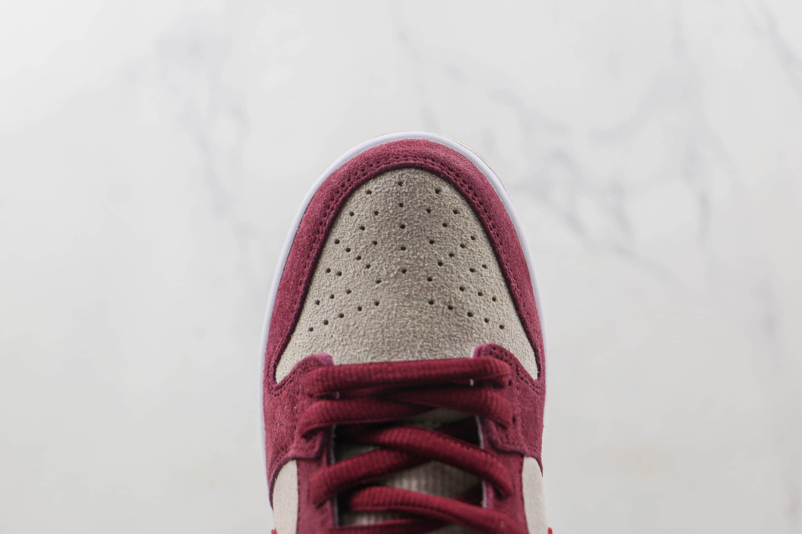 耐克Nike SB Dunk Low Pro Color纯原版本低帮SB DUNK灯芯绒酒红色板鞋内置气垫 货号:DX4589-600
