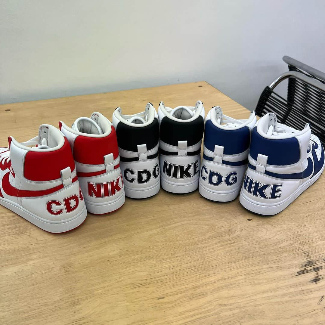 全新CDG x Nike Terminator联名首度曝光!鞋型超经典!