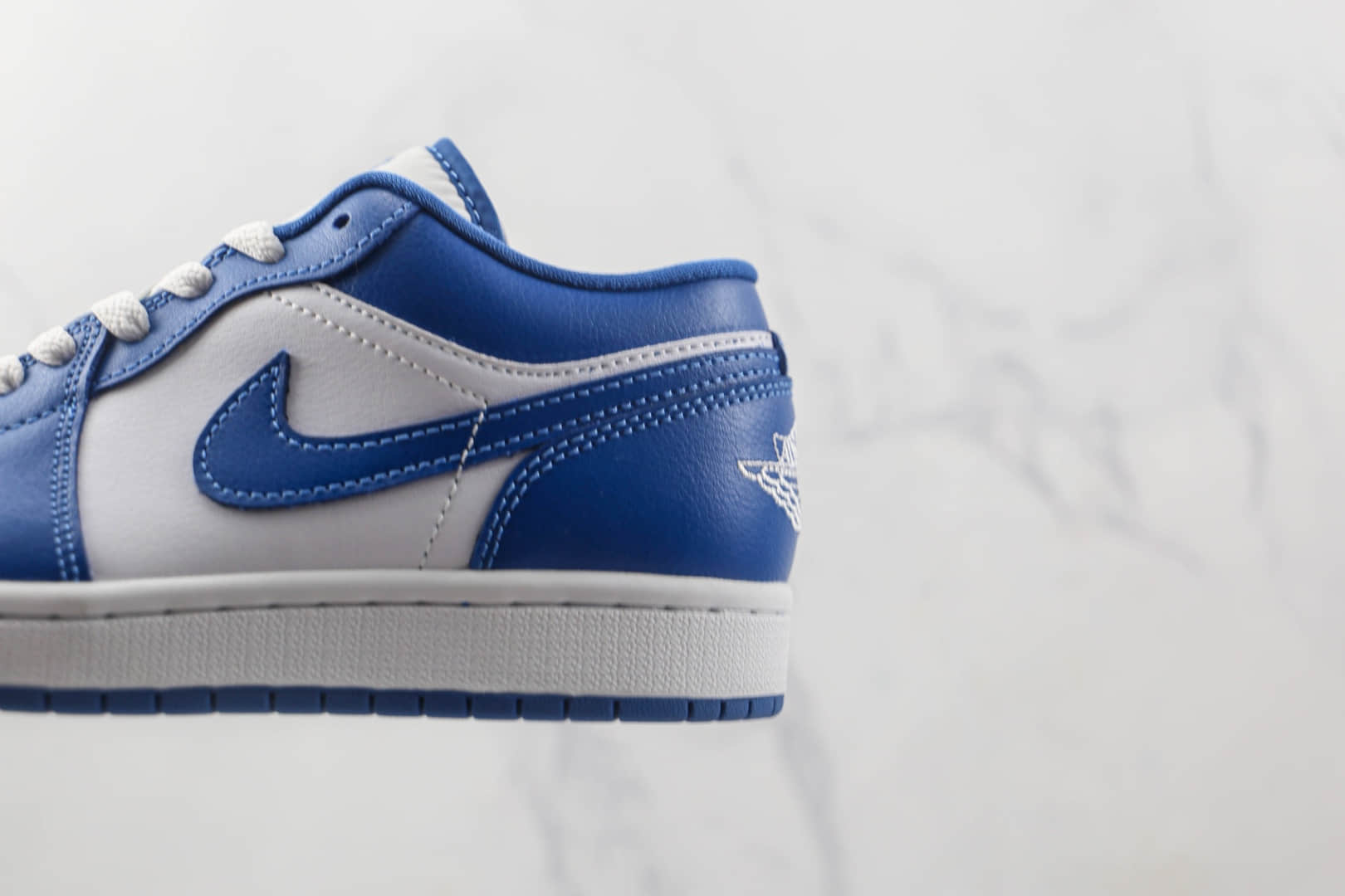乔丹Air Jordan 1 Low纯原版本低帮AJ1肯塔基白蓝配色板鞋原档案数据开发 货号:DC0774-114