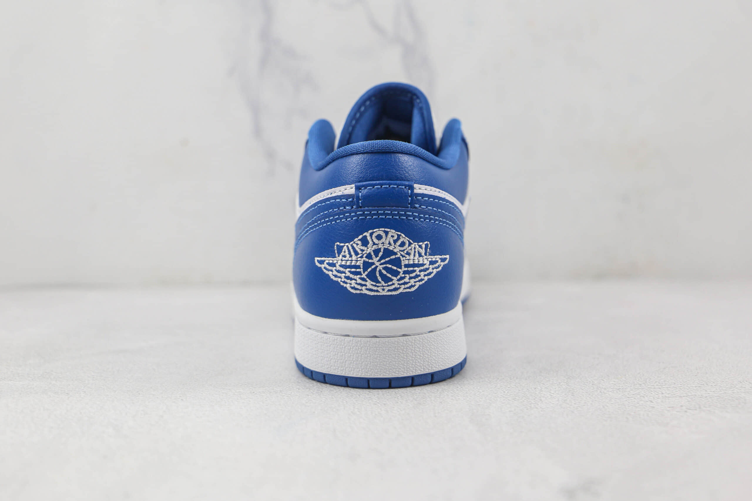 乔丹Air Jordan 1 Low纯原版本低帮AJ1肯塔基白蓝配色板鞋原档案数据开发 货号:DC0774-114