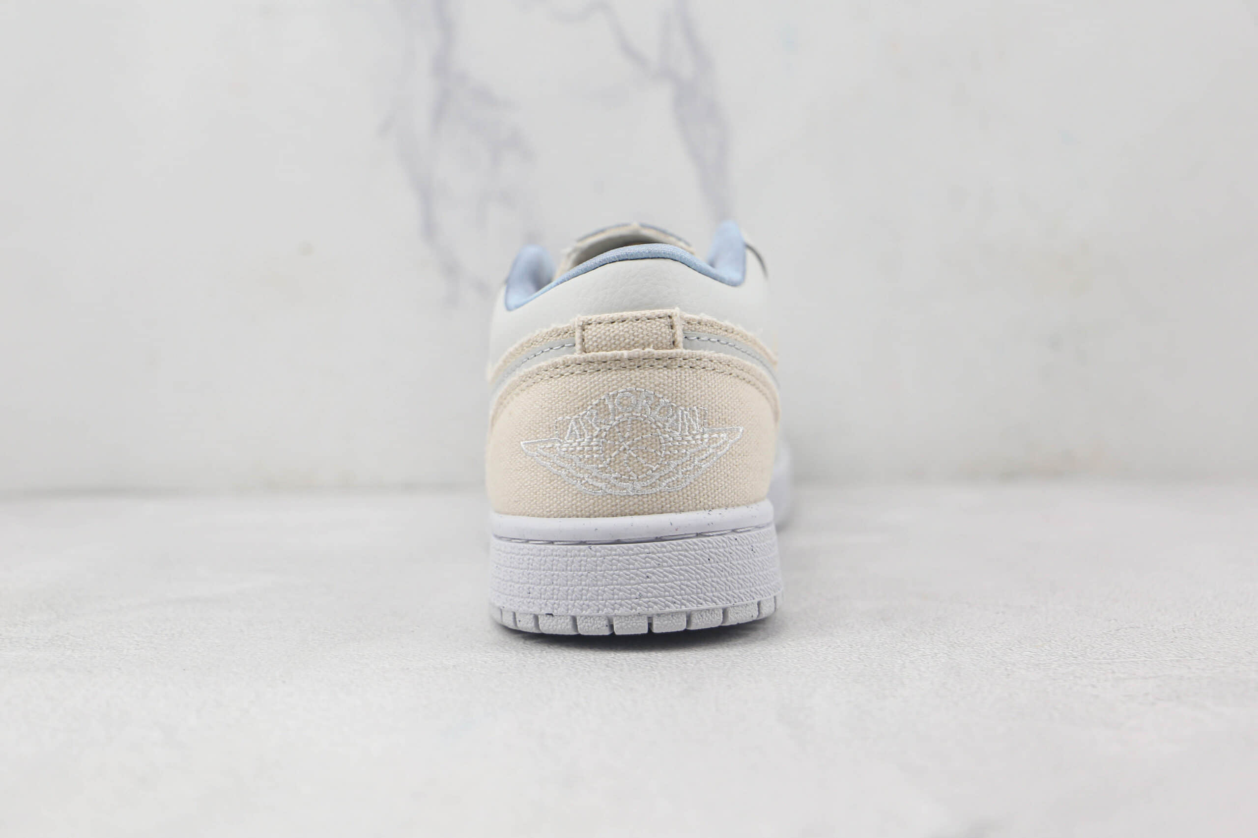 乔丹Air Jordan AJ1 Low纯原版本低帮AJ1灰蓝帆布配色板鞋原档案数据开发 货号:DQ4151-500