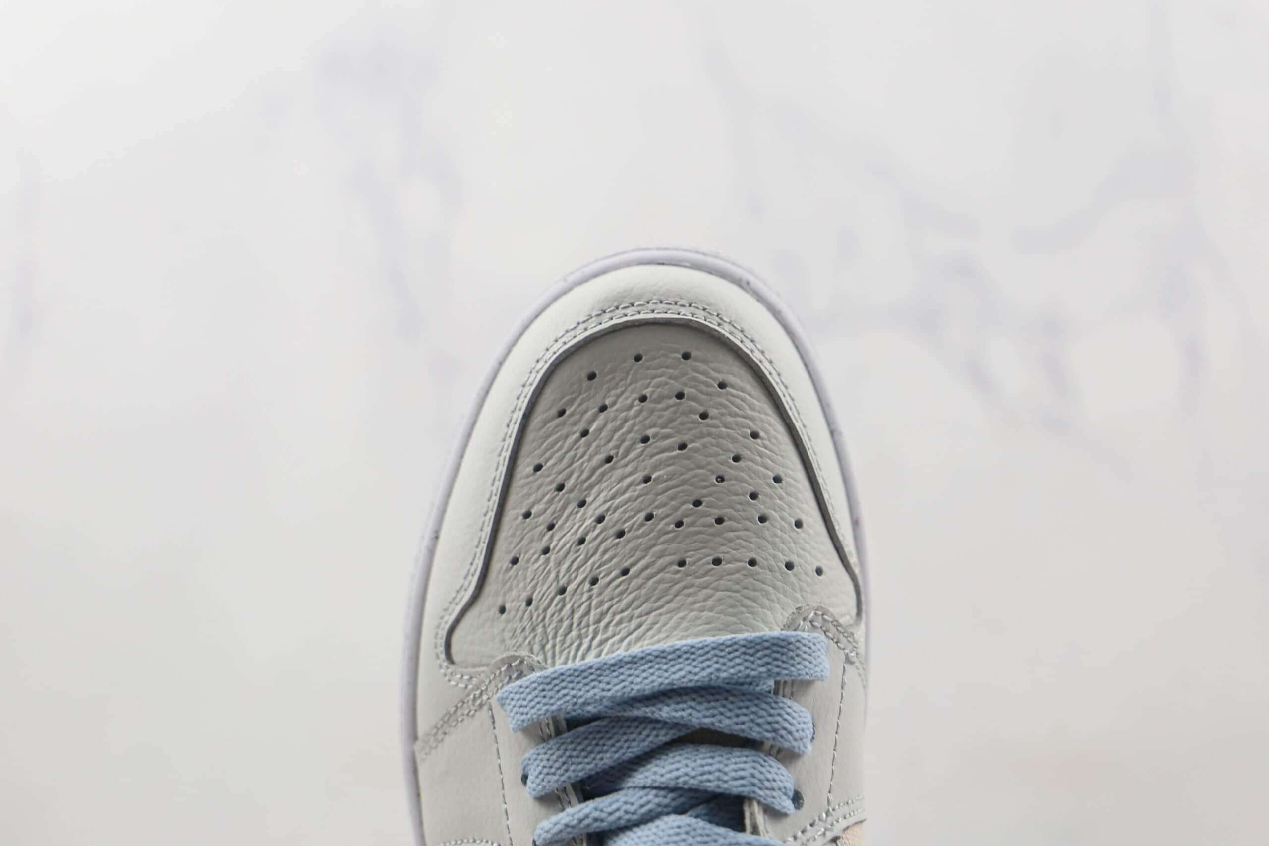乔丹Air Jordan AJ1 Low纯原版本低帮AJ1灰蓝帆布配色板鞋原档案数据开发 货号:DQ4151-500