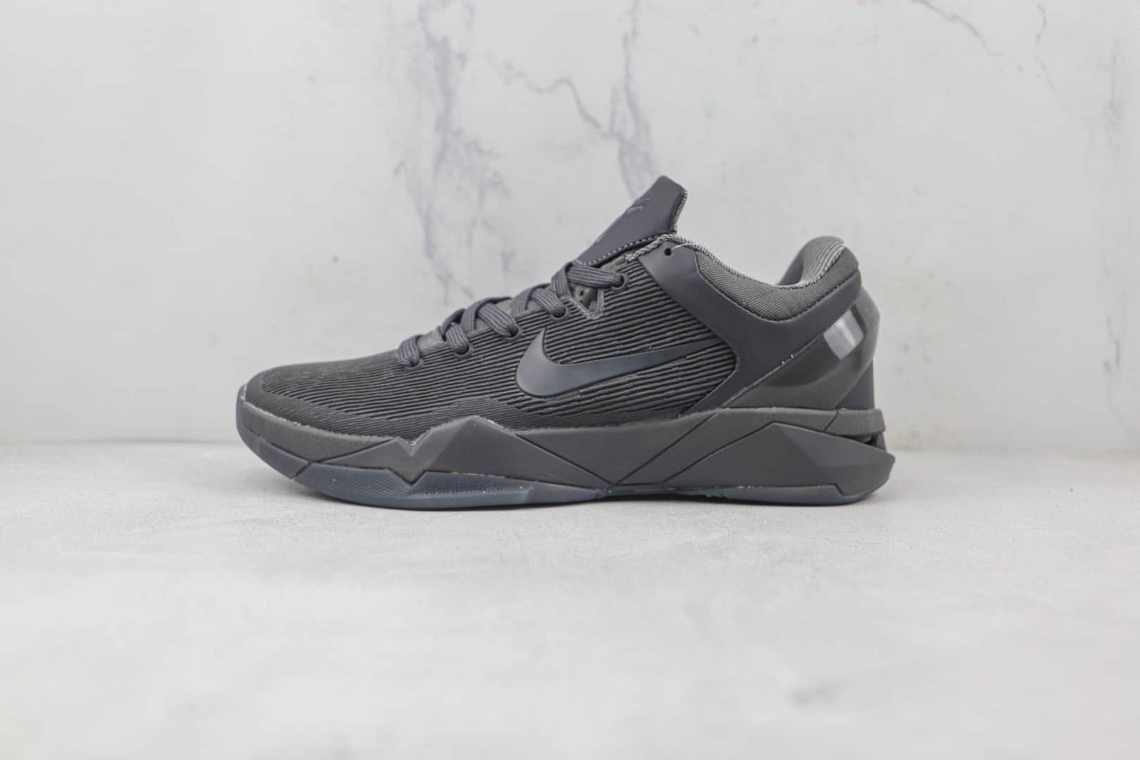 耐克Nike Zoom Kobe VII天花板纯原版本科比7代真碳加持水泥灰配色实战篮球鞋 货号:869460-442