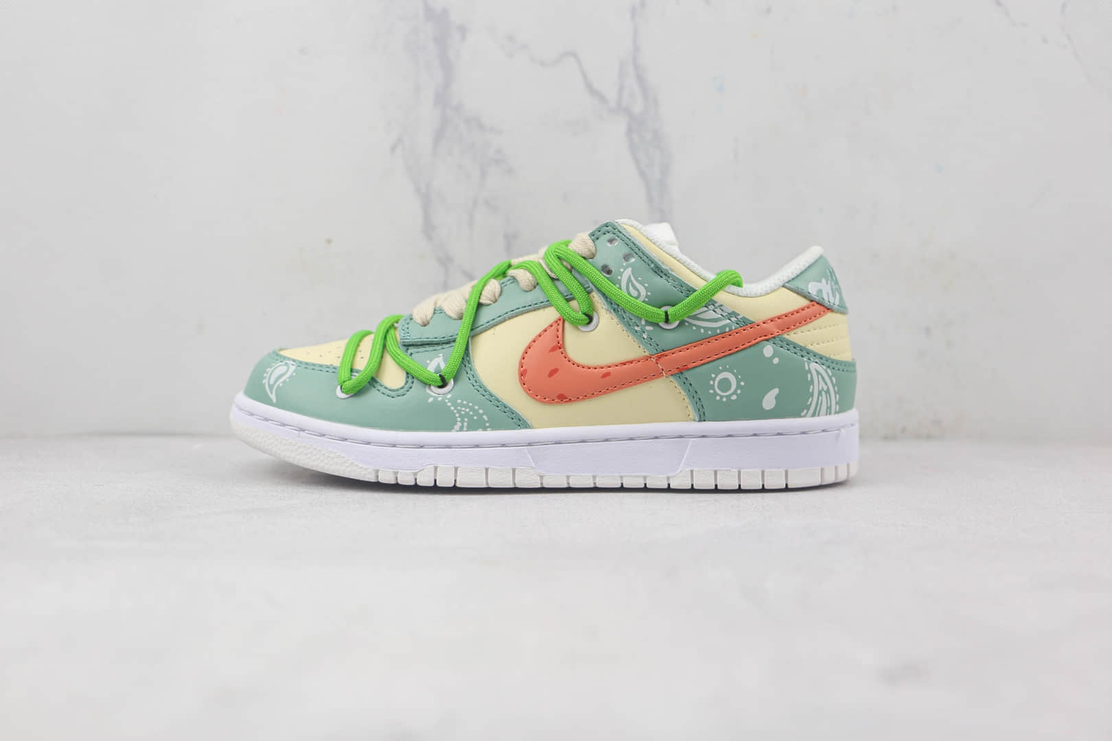 耐克Nike Dunk Low纯原复刻版本低帮DUNK熊猫恶作剧解构草莓腰果花配色板鞋原楦头纸板打造 (ID:86654) - 图片1