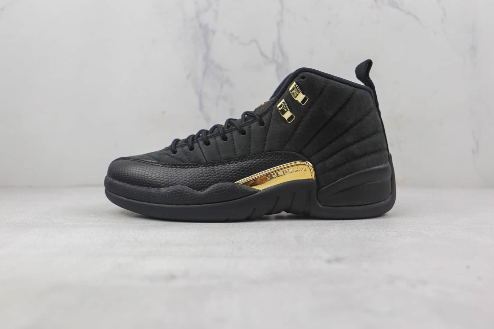 乔丹Air Jordan 12 Stealth莆田纯原复刻天花板AJ12黑金色篮球鞋原档案数据开发支持实战 (ID:86807) - 图片1