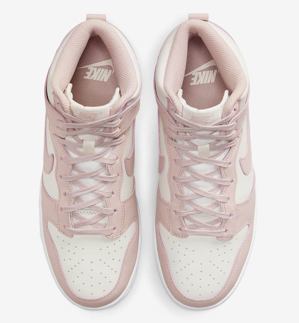 清新白粉配色!全新Nike Dunk Hi即将登场! 货号:DD1869-003