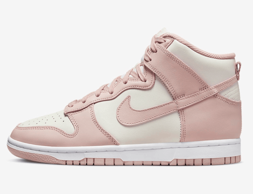清新白粉配色!全新Nike Dunk Hi即将登场! 货号:DD1869-003