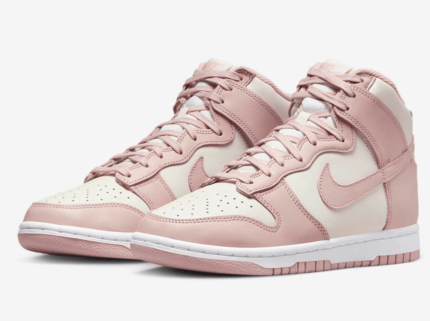 清新白粉配色!全新Nike Dunk Hi即将登场! 货号:DD1869-003