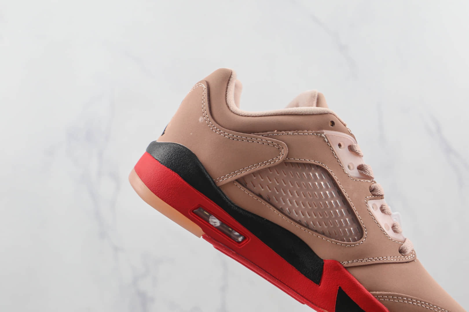 乔丹Air Jordan 5 Low Arctic Orange天花板纯原复刻AJ5情人节粉色篮球鞋原档案数据开发 货号:DA8016-806