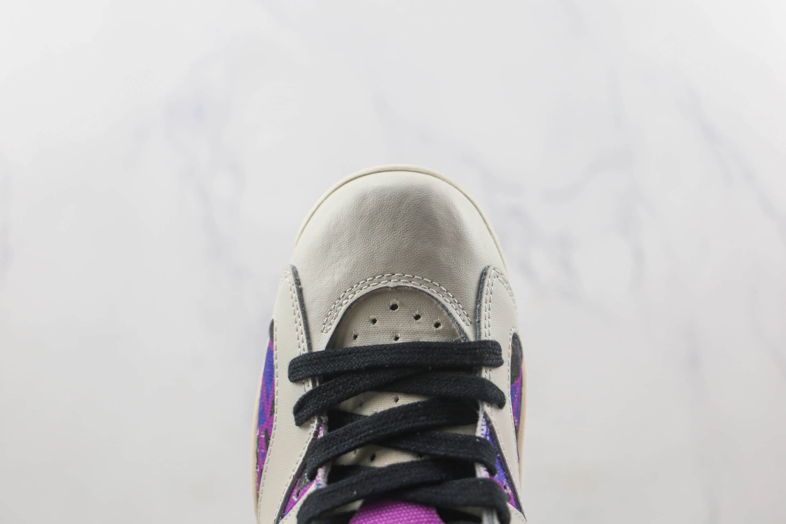乔丹Air Jordan 6 Quai 54莆田天花板纯原版本AJ6卡其紫篮球鞋原档案数据开发 货号:CZ4152-101