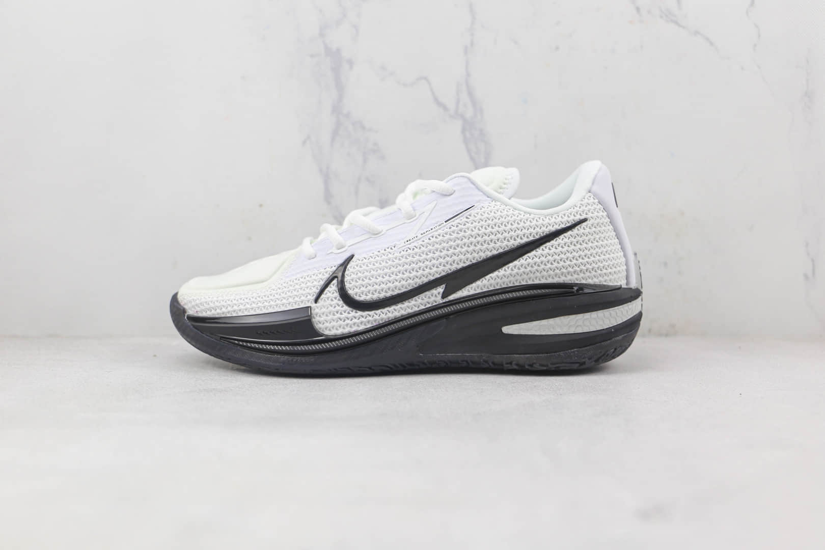 耐克Nike Air Zoom GT CUT莆田灭世纯原版本GT CUT白黑色篮球鞋原鞋开模一比一打造 (ID:87434) - 图片1
