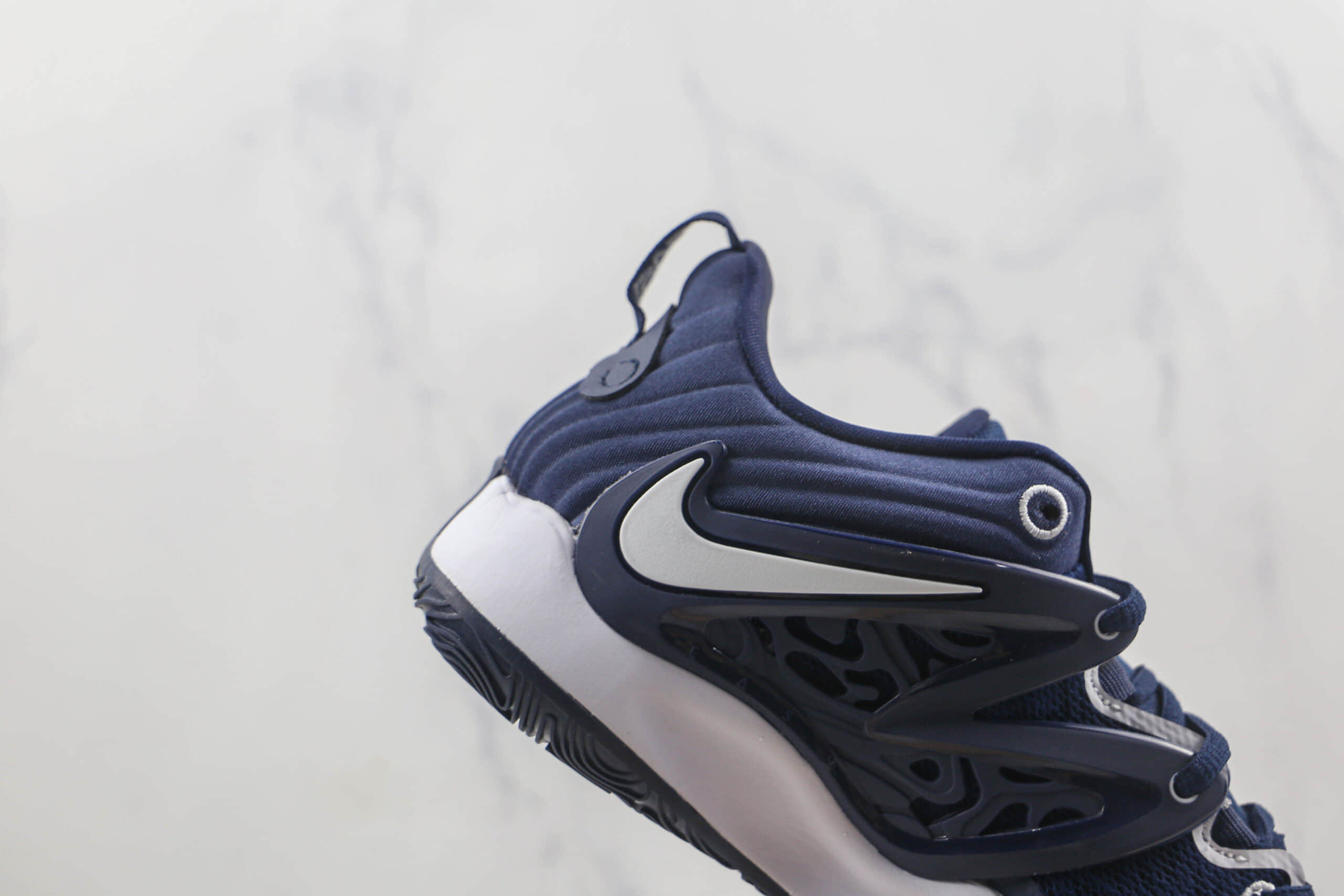 耐克Nike Zoom KD15莆田纯原复刻版本杜兰特15代黑白钩实战篮球鞋内置气垫原盒原标 货号:DO9826-400