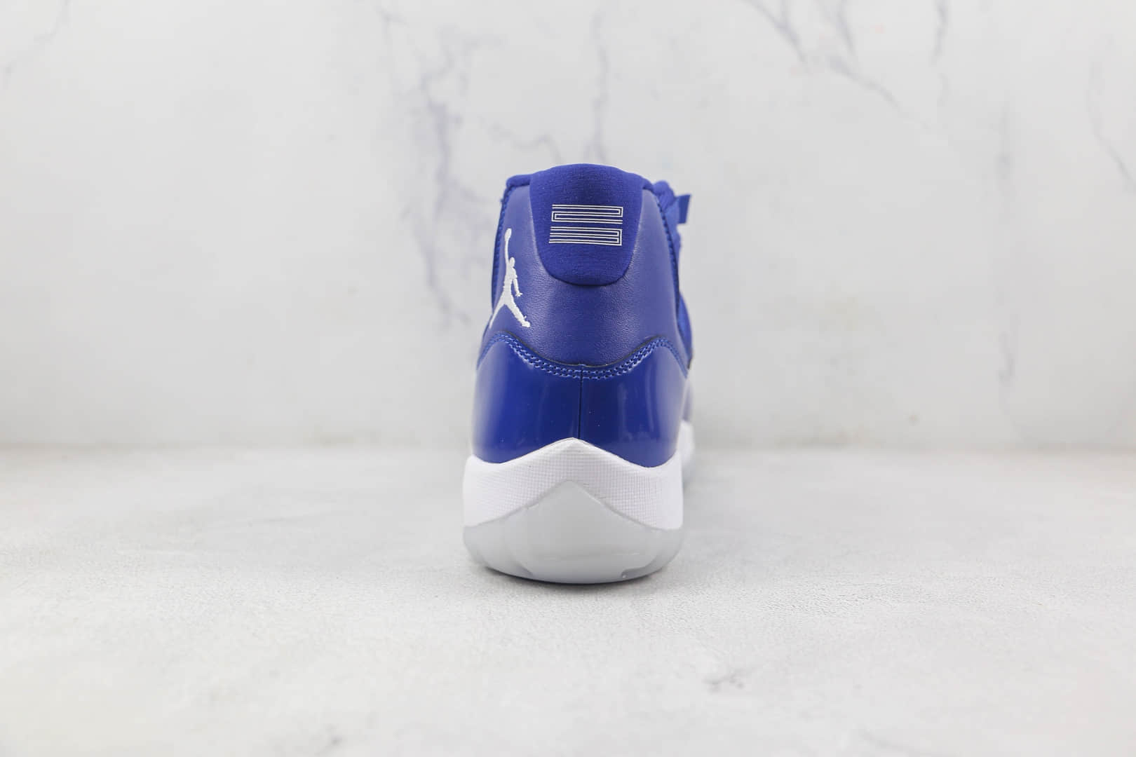 乔丹Air Jordan 11 Retro Midnight Navy White莆田纯原复刻高帮AJ11午夜白蓝色篮球鞋原档案数据开发 货号：AT7802-115