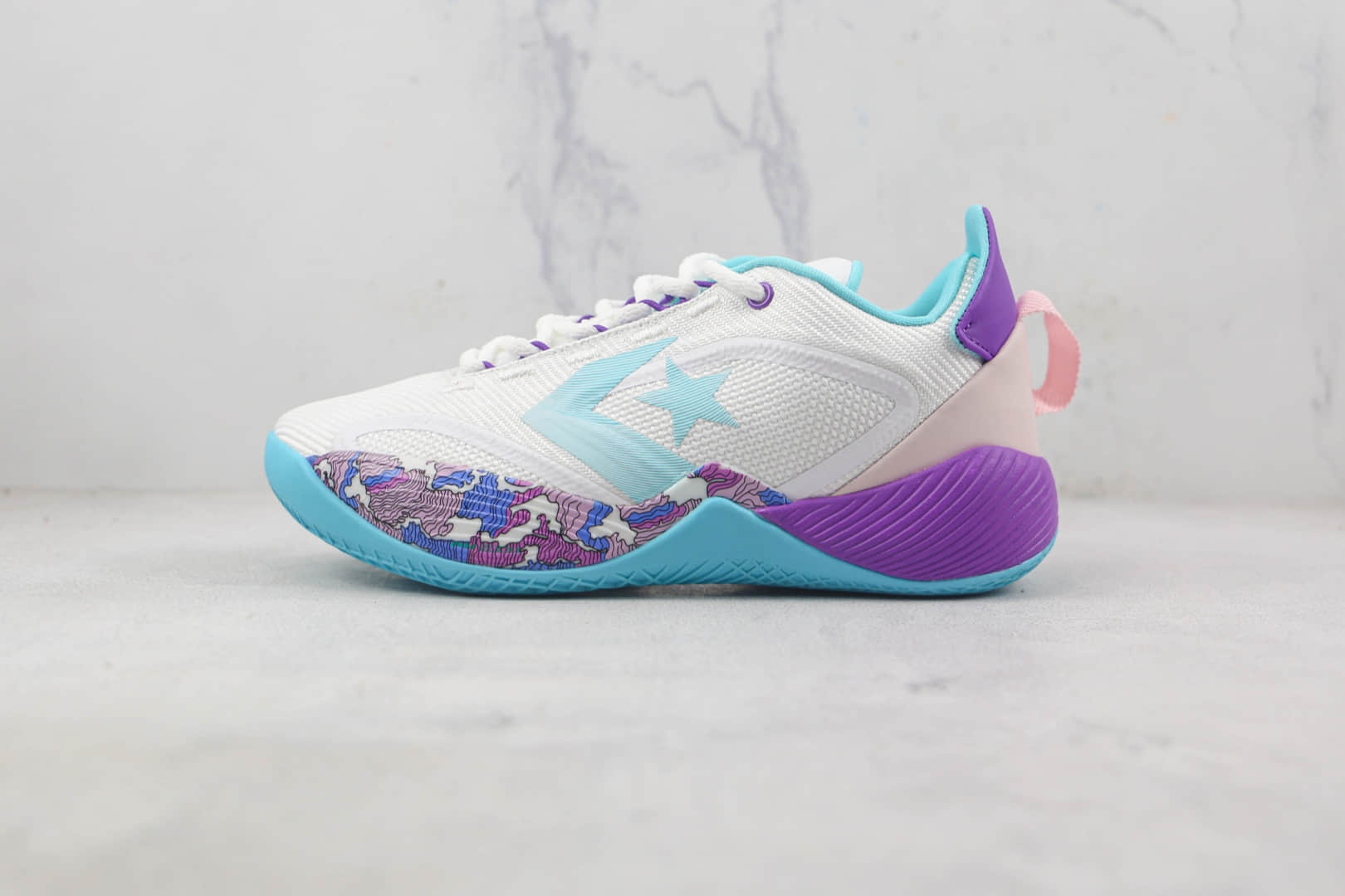 匡威Converse 4G OX PE Space Silver莆田纯原复刻匡威4g篮球鞋原档案数据开发支持实战 (ID:87599) - 图片1