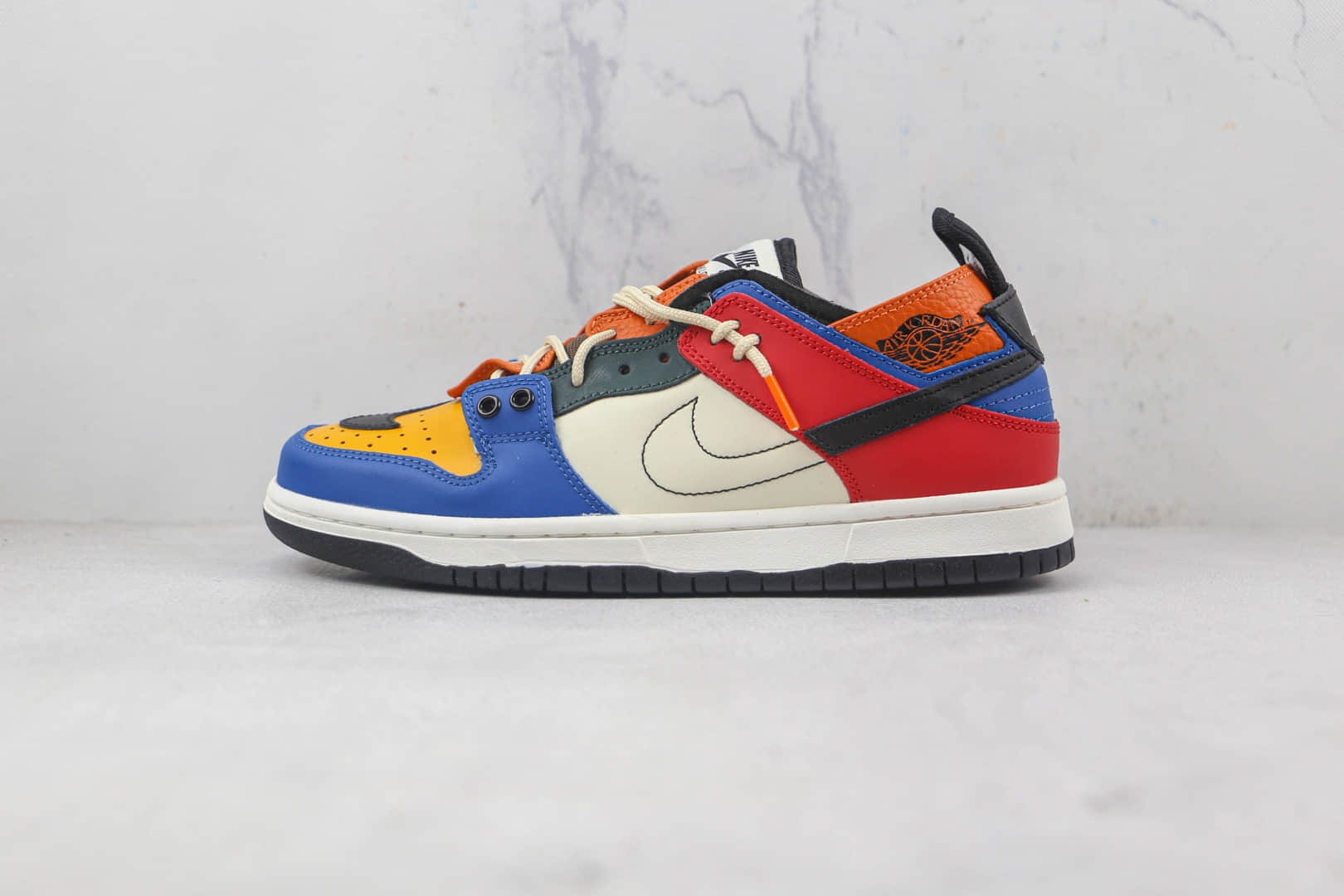 耐克Nike SB Dunk HIGH PRO莆田纯原复刻低帮SB DUNK棕橙色断钩板鞋原鞋开模 货号:DQ6817-030