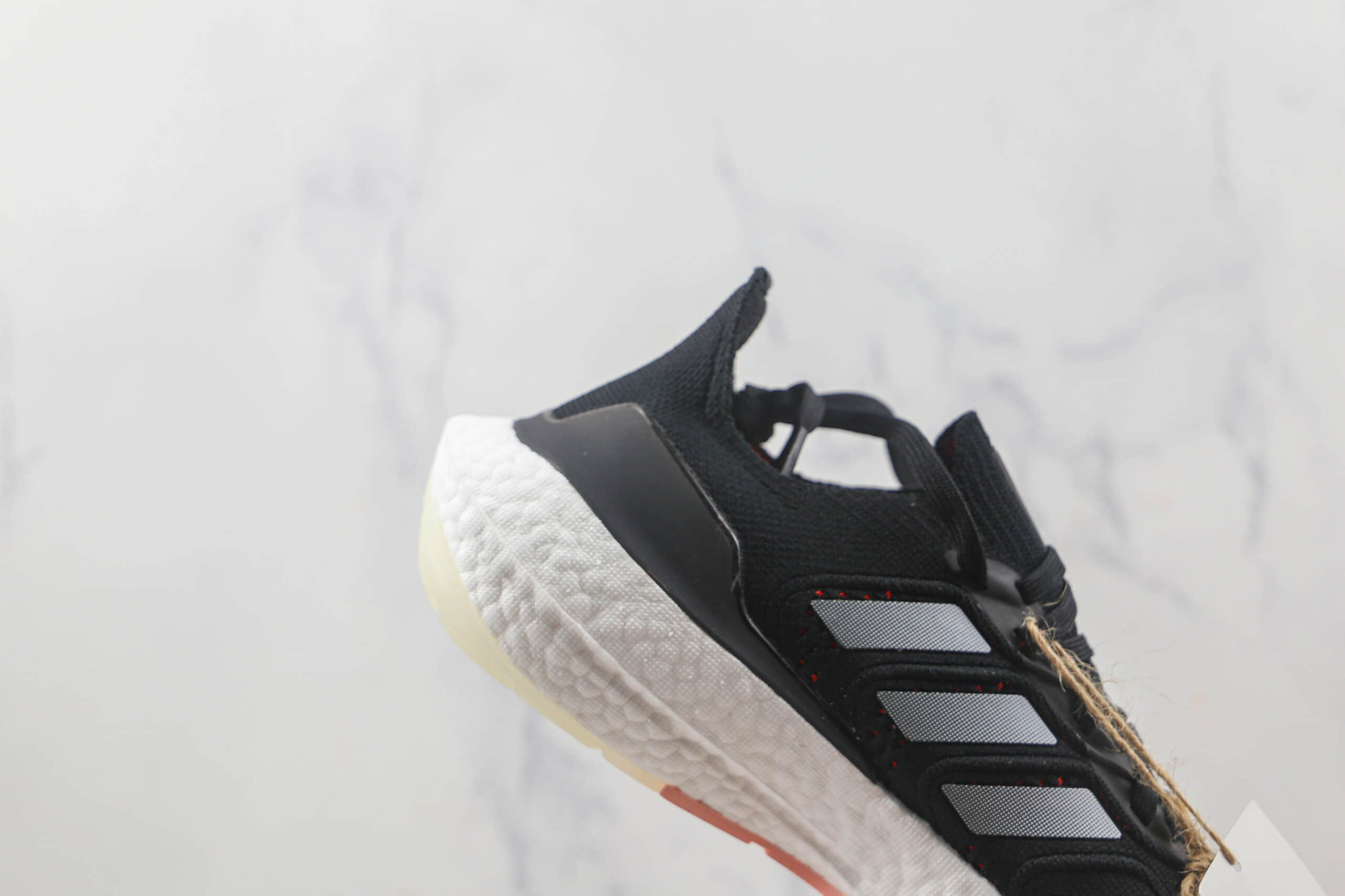 阿迪达斯Adidas Ultra Boost 22 Consortium莆田纯原复刻UB8.0黑色爆米花跑鞋原楦头纸板打造 货号:HO1174