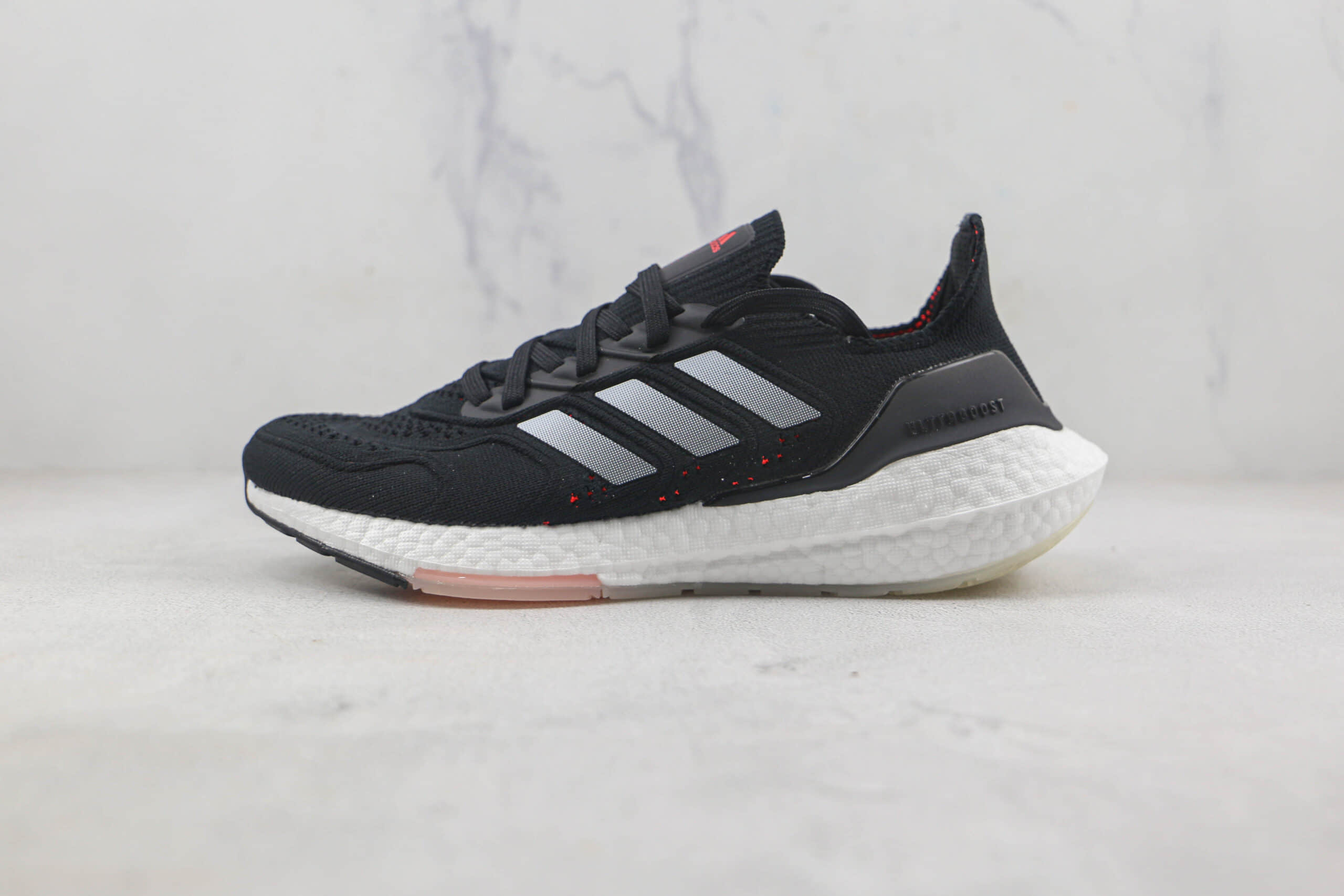 阿迪达斯Adidas Ultra Boost 22 Consortium莆田纯原复刻UB8.0黑色爆米花跑鞋原楦头纸板打造 货号:HO1174