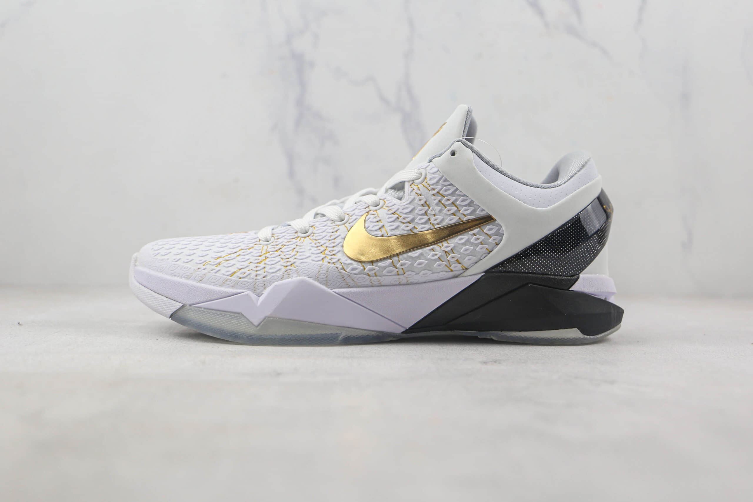 耐克Nike Zoom Kobe VII System Supreme莆田纯原复刻版本科比7代实战篮球鞋原楦头纸板打造 (ID:88148) - 图片1