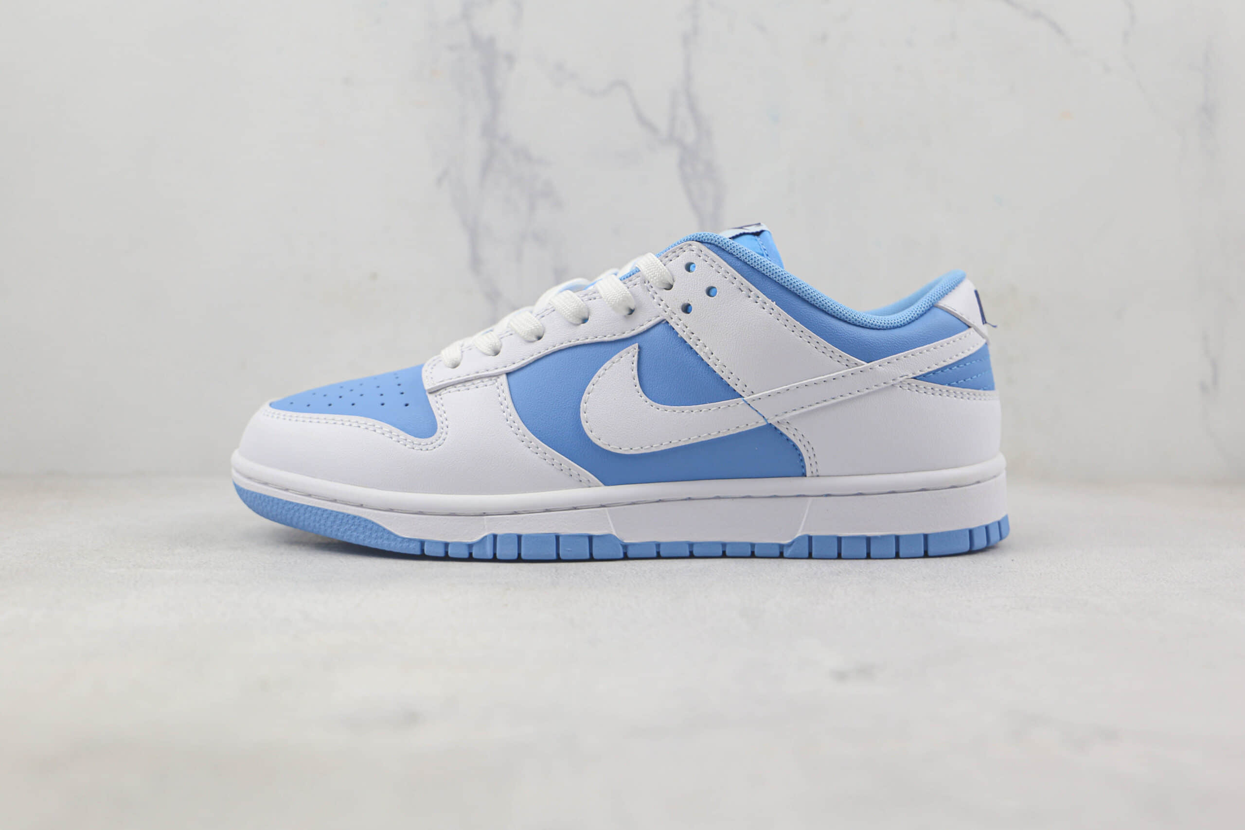 耐克Nike Dunk SB Low莆田天花板纯原复刻版本低帮SB DUNK北卡蓝配色板鞋内置气垫 (ID:88157) - 图片1