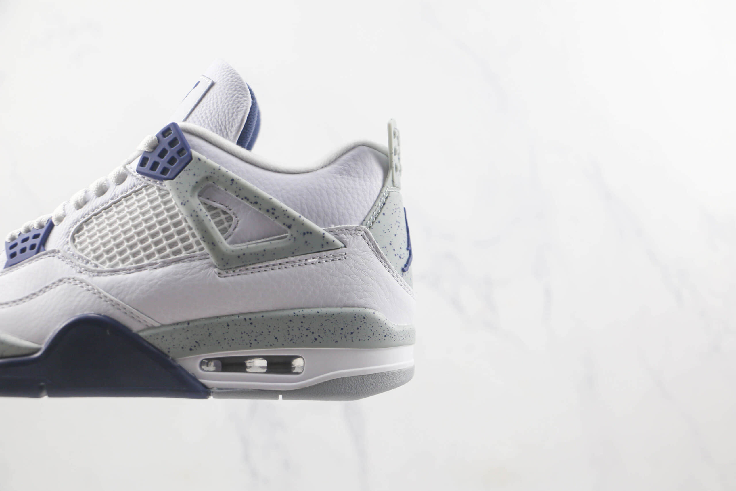 乔丹Air Jordan 4 Retro Midnight Navy莆田天花板纯原复刻版本AJ4午夜蓝配色篮球鞋原档案数据开发 货号:DH6927-140