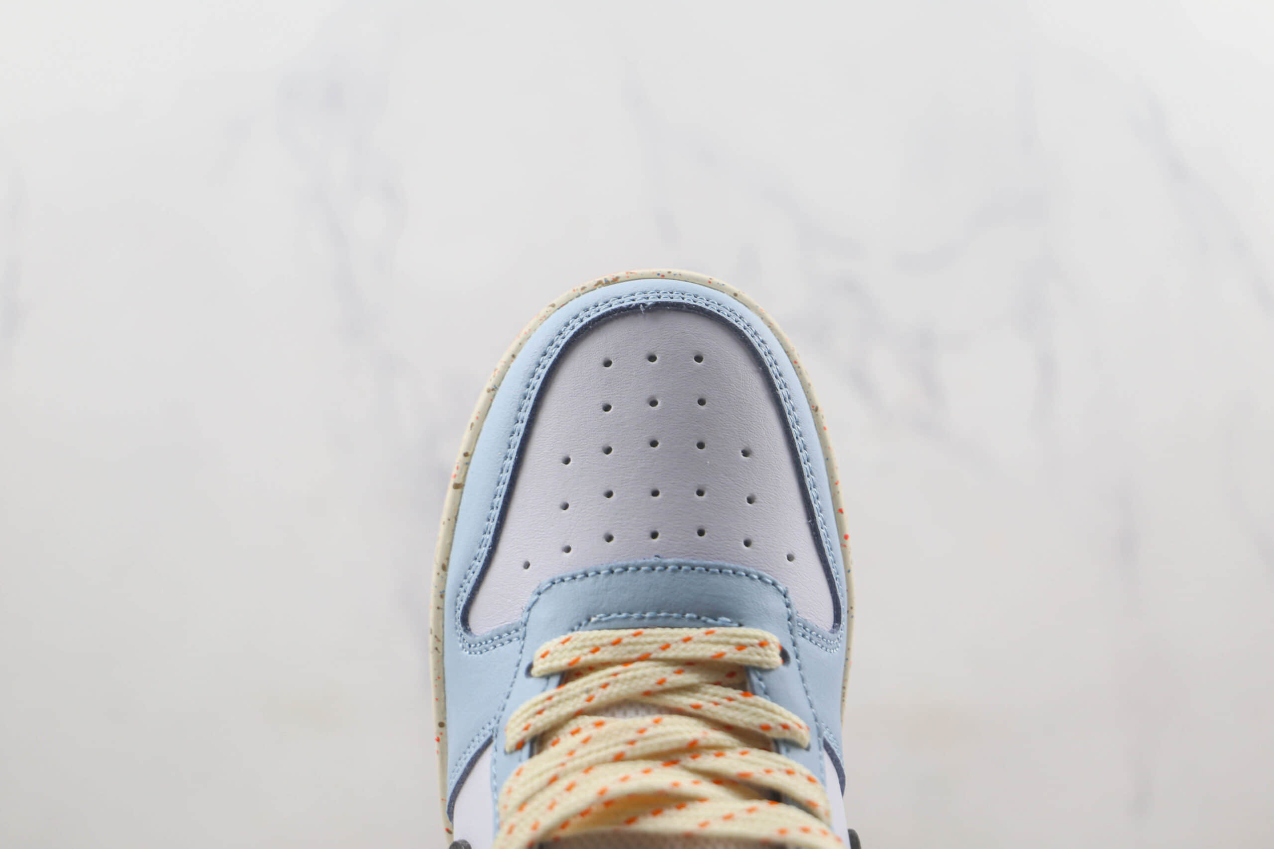 乔丹Air Jordan 1 Low莆田纯原复刻版本乔1低帮AJ1蓝白绿拼接板鞋原鞋原档案开发 货号:DX6052-101
