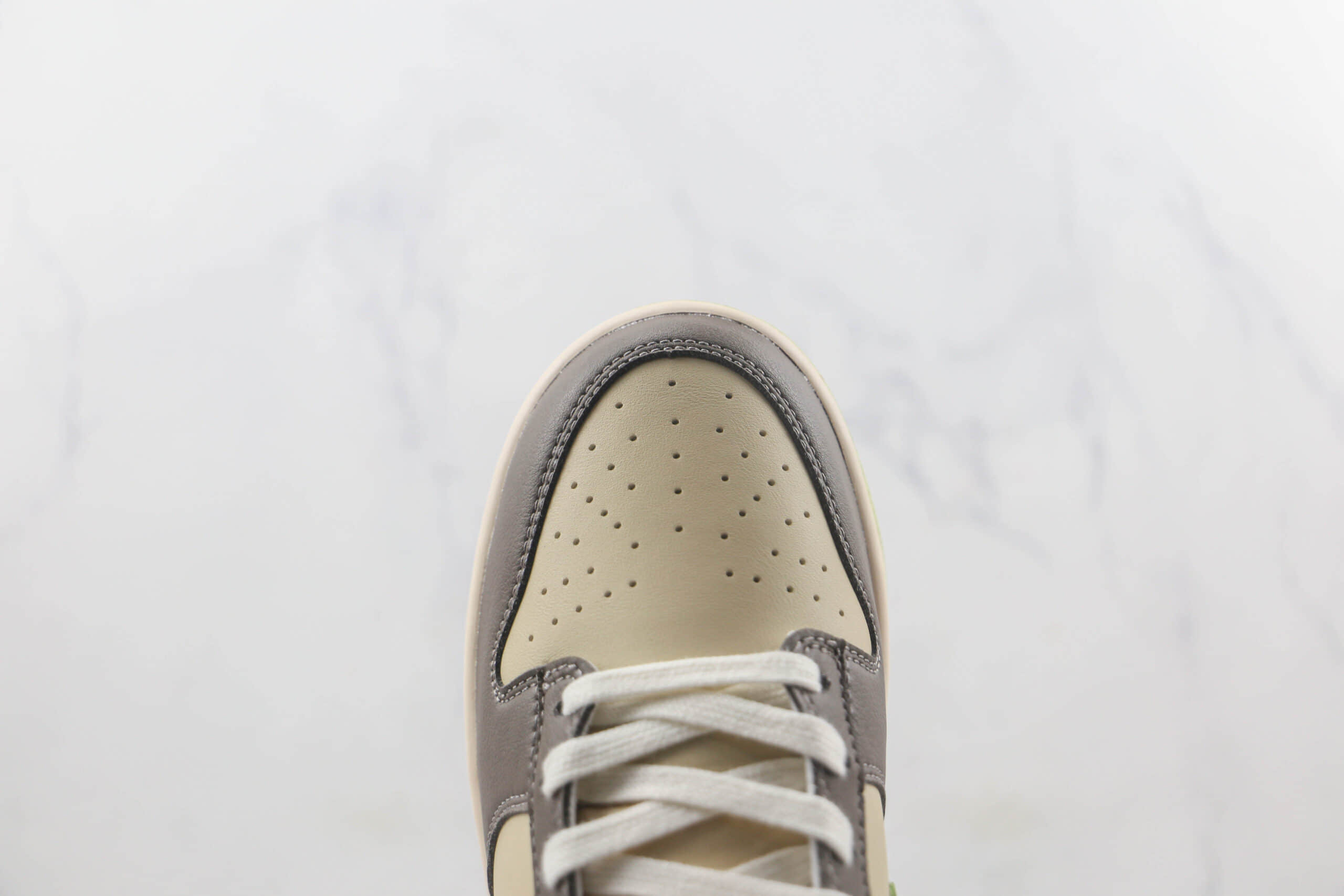 耐克Nike Dunk Low莆田天花板纯原复刻版本Dunk低帮灰黄色板鞋原盒原标 货号:FB4960-210