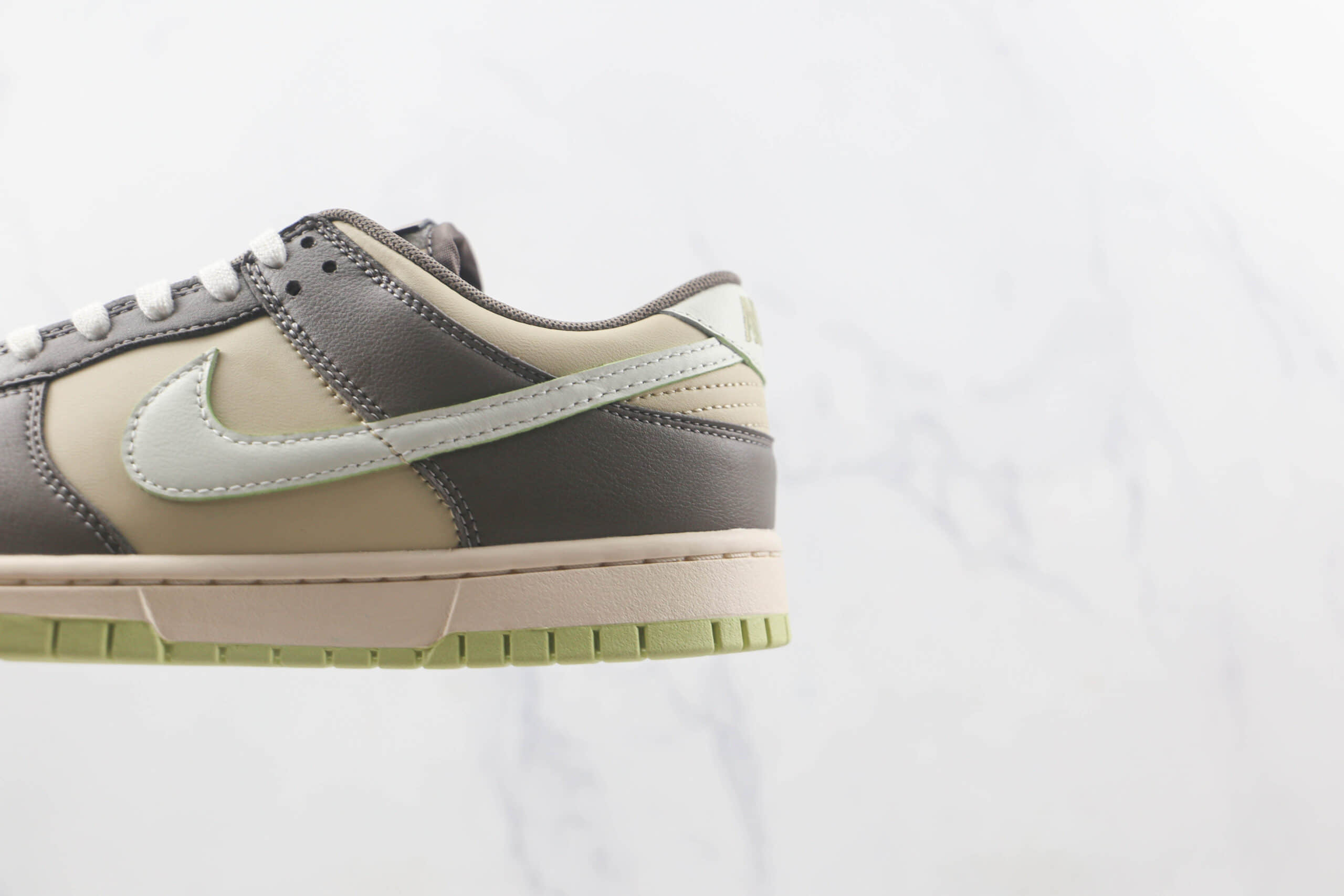 耐克Nike Dunk Low莆田天花板纯原复刻版本Dunk低帮灰黄色板鞋原盒原标 货号:FB4960-210