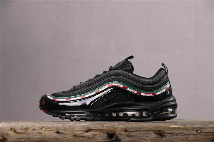 Nike Air Max 97 Undefeated黑色 耐克20周年联名公司级子弹头97 (ID:889) - 图片1