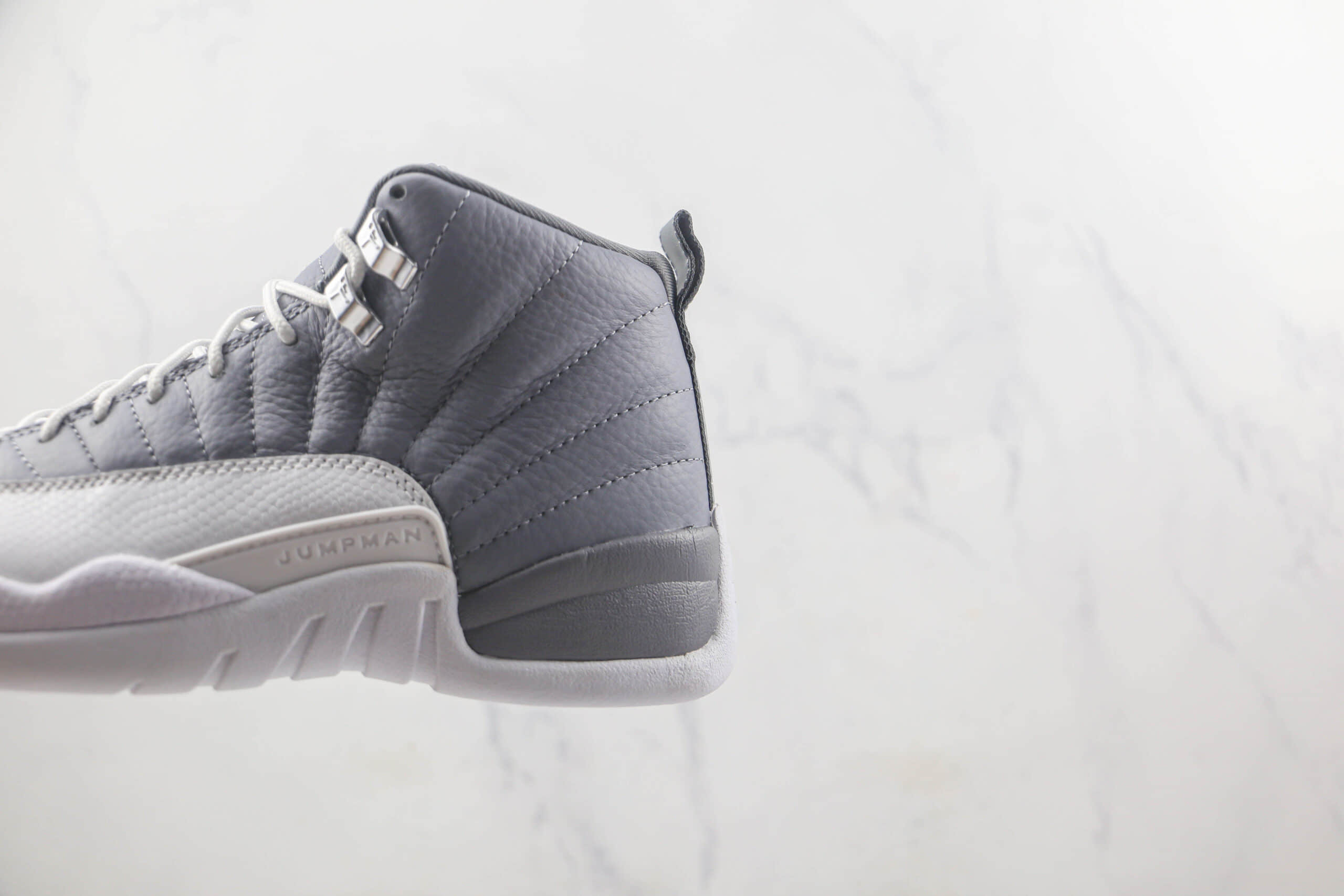 乔丹Air Jordan 12 Stealth莆田天花板纯原复刻版本AJ12酷灰色篮球鞋原楦头纸板打造内置碳板 货号:CT8013-015