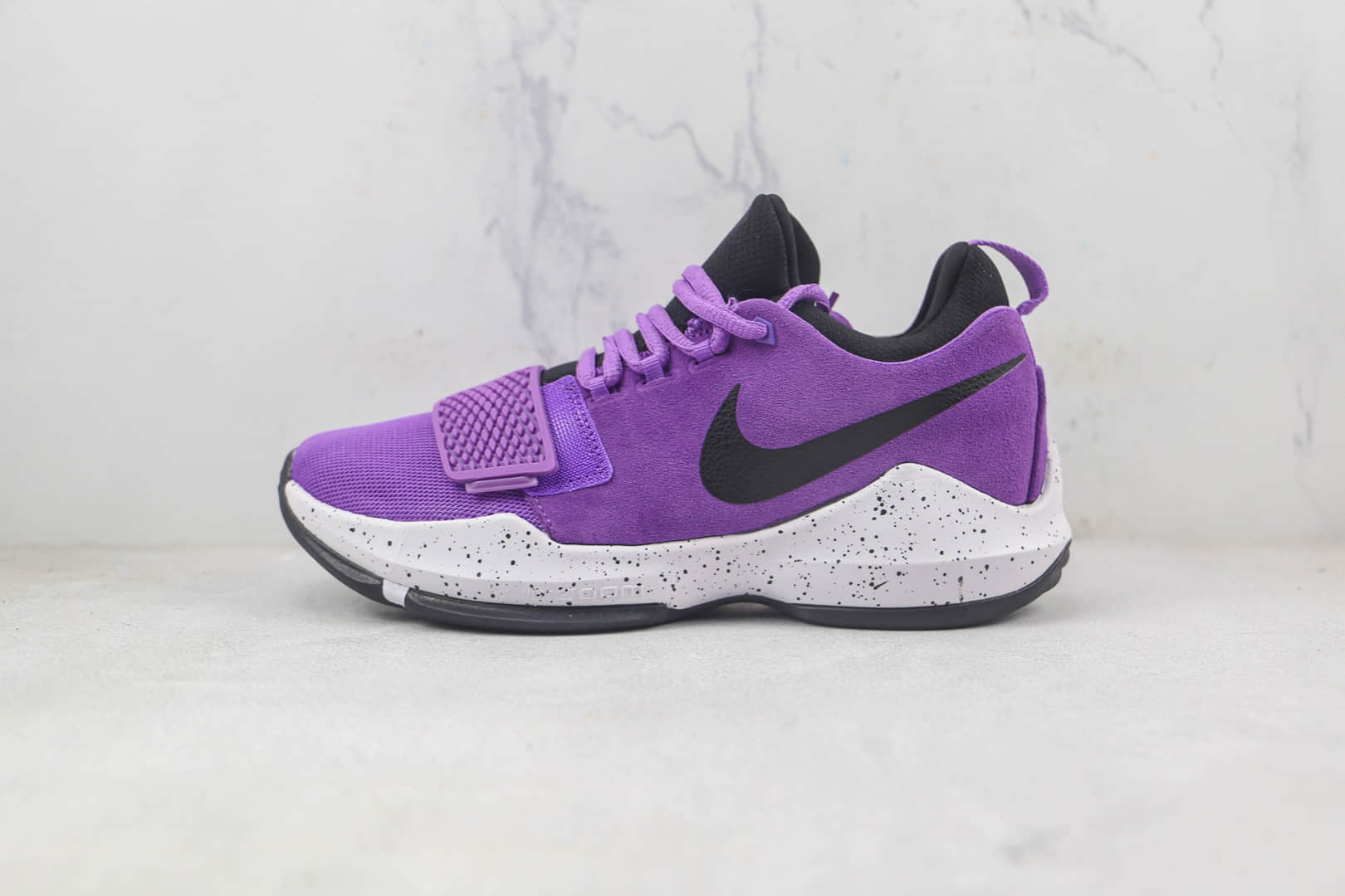 耐克Nike PG1 EP莆田纯原复刻版本保罗乔治紫色实战篮球鞋原楦头纸板打造 货号:878628-500