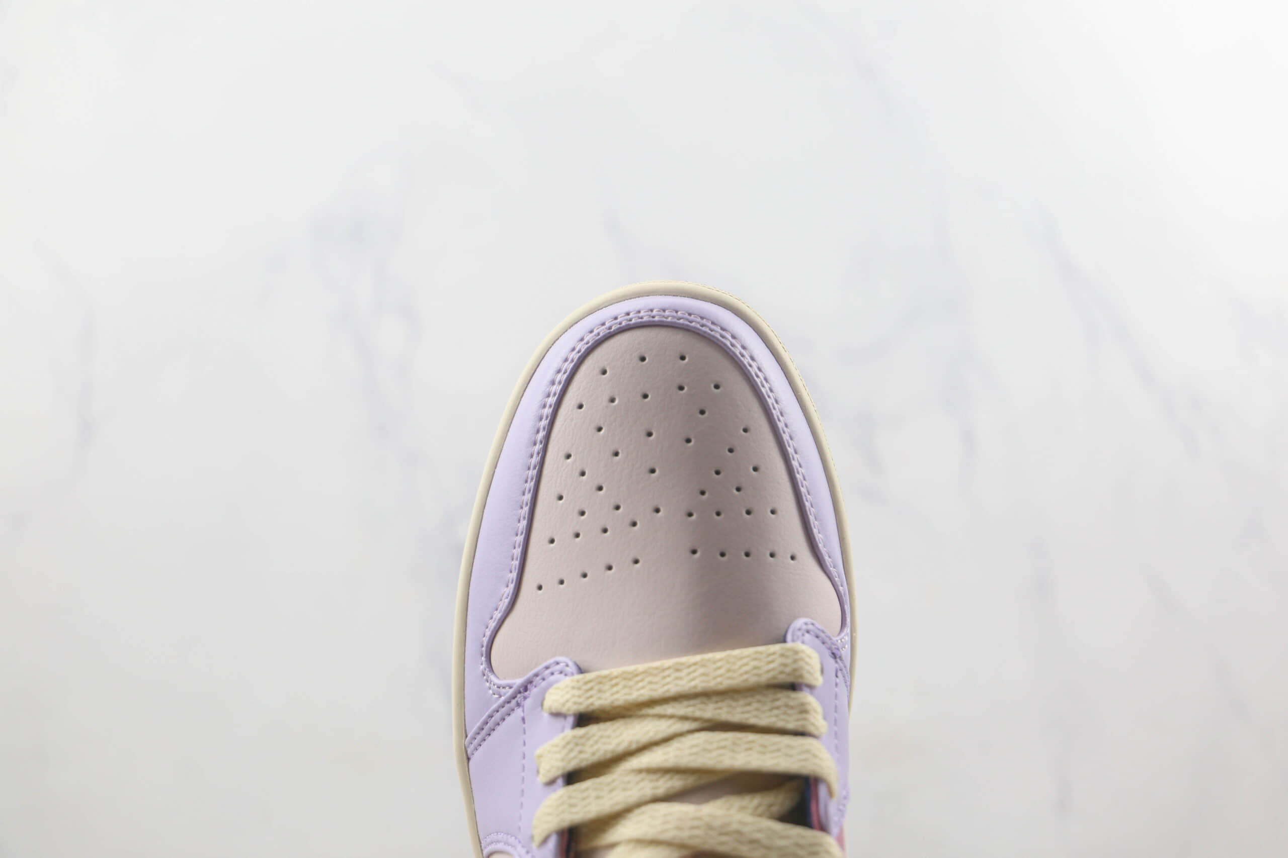 乔丹Air Jordan 1 Low莆田纯原复刻版本低帮AJ1粉紫彩蛋篮球鞋原鞋开模一比一打造 货号:DZ2768-651