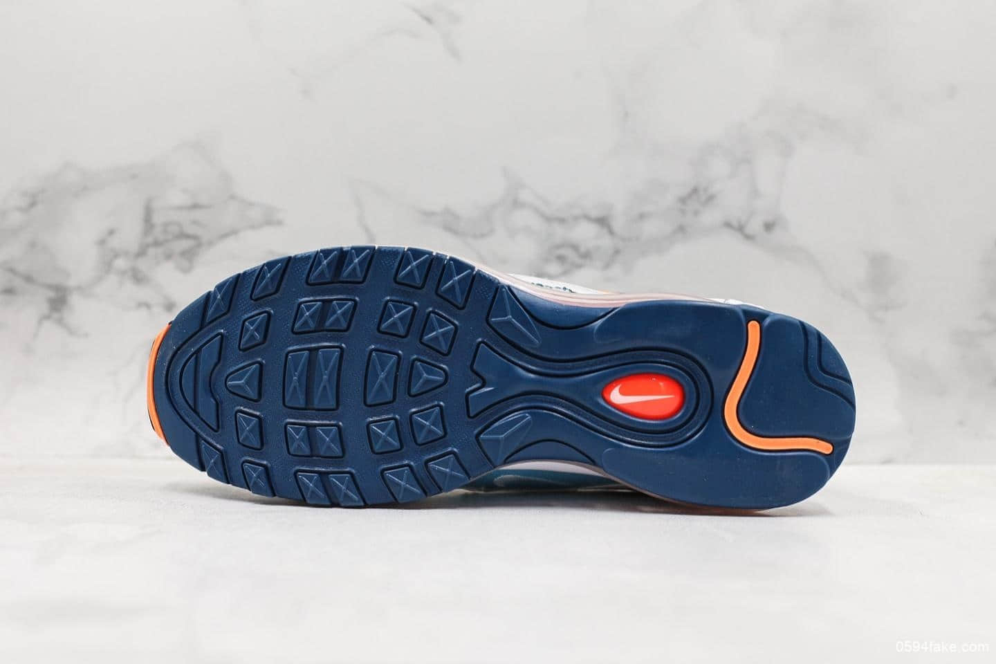 耐克NIKE AIR MAX 97海外限定子弹头97气垫鞋公司级版本复古全掌气垫休闲运动鞋 货号:CQ4818-400