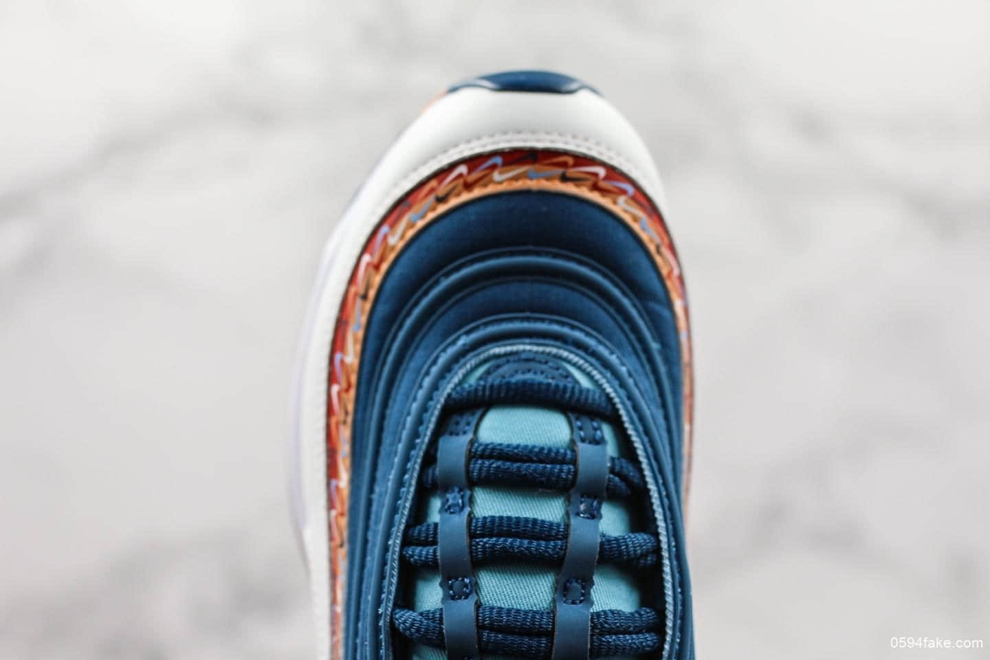 耐克NIKE AIR MAX 97海外限定子弹头97气垫鞋公司级版本复古全掌气垫休闲运动鞋 货号:CQ4818-400