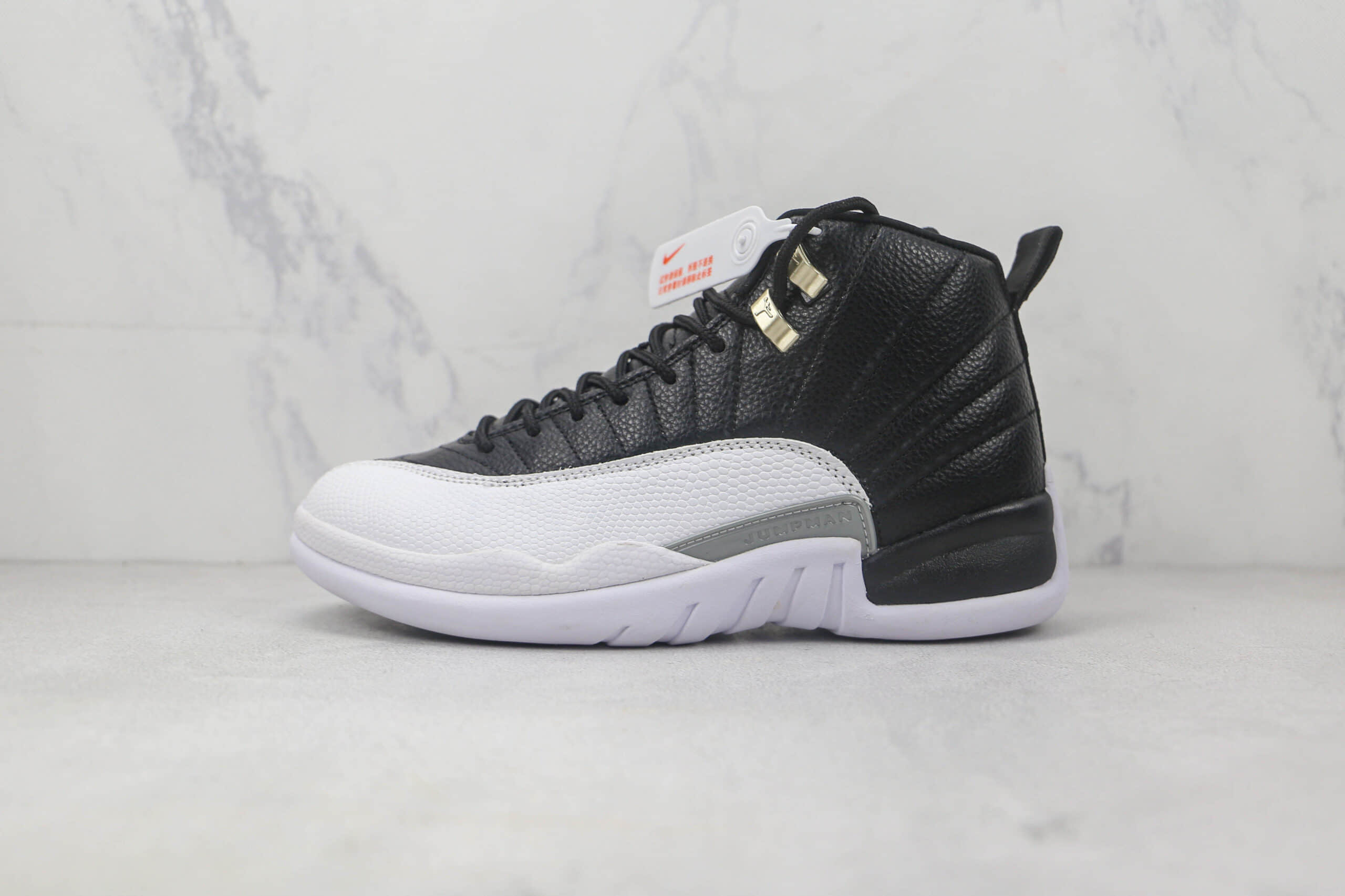 乔丹Air Jordan 12莆田纯原复刻版本AJ12黑蓝色实战篮球鞋原档案数据开发 (ID:89439) - 图片1