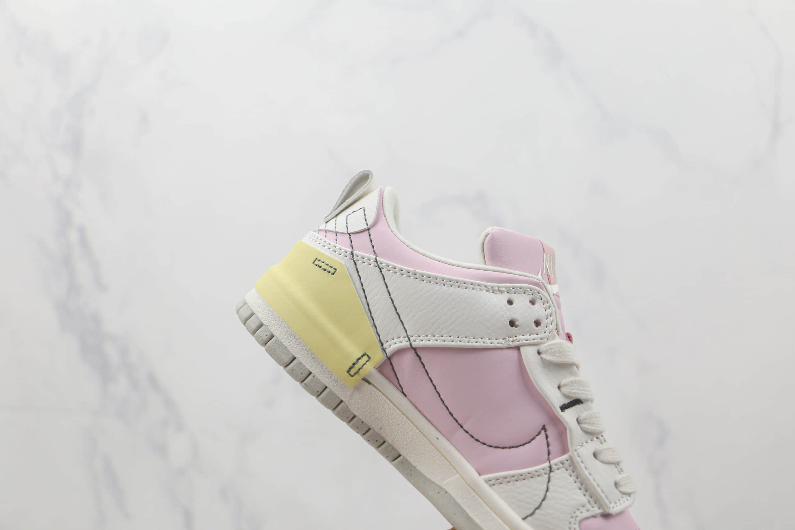 耐克Nike Dunk Low Disrupt 2 Easter莆田纯原复刻版本低帮DUNK蛇纹白粉配色板鞋原楦头纸板打造 货号:DV4024-001