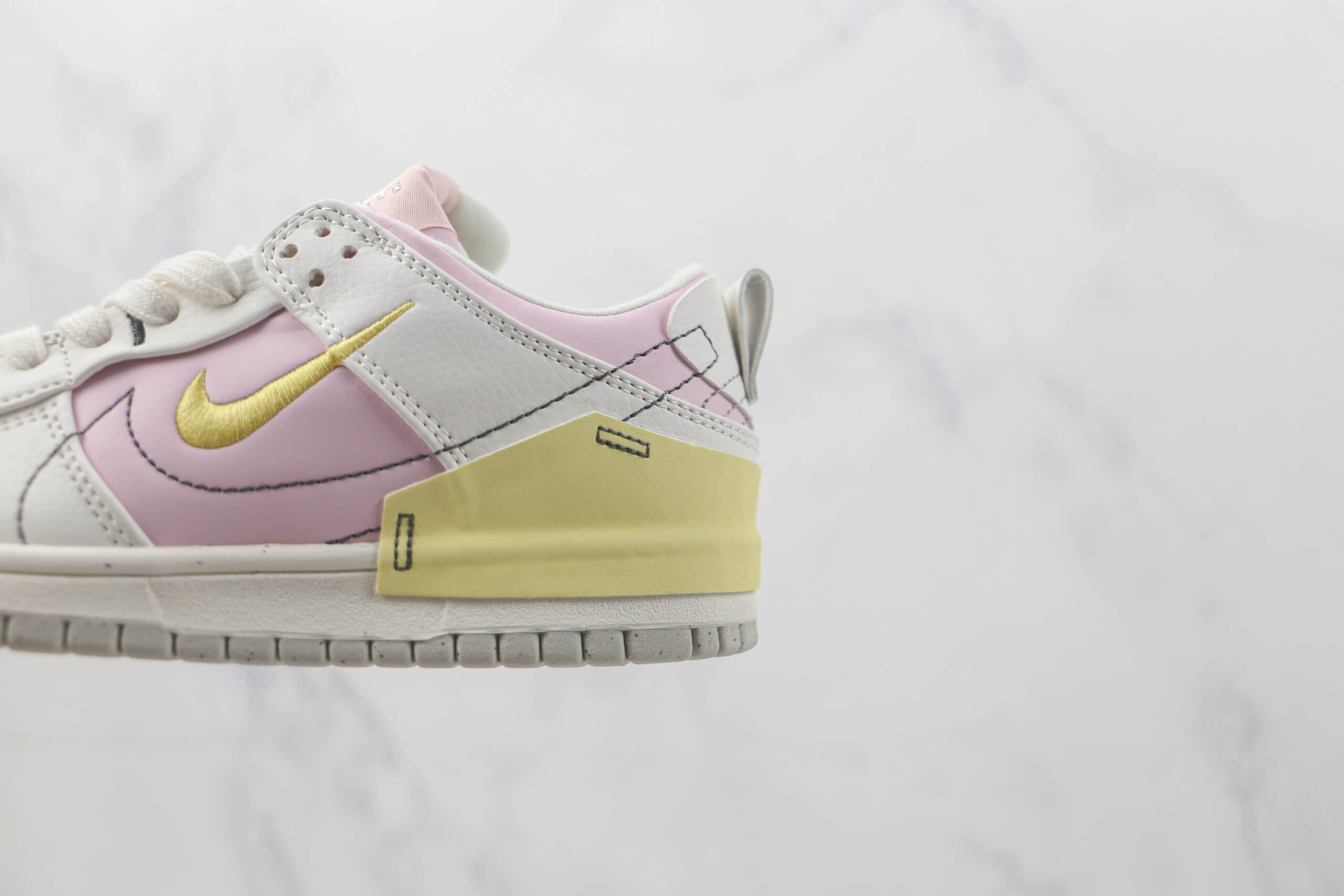 耐克Nike Dunk Low Disrupt 2 Easter莆田纯原复刻版本低帮DUNK蛇纹白粉配色板鞋原楦头纸板打造 货号:DV4024-001