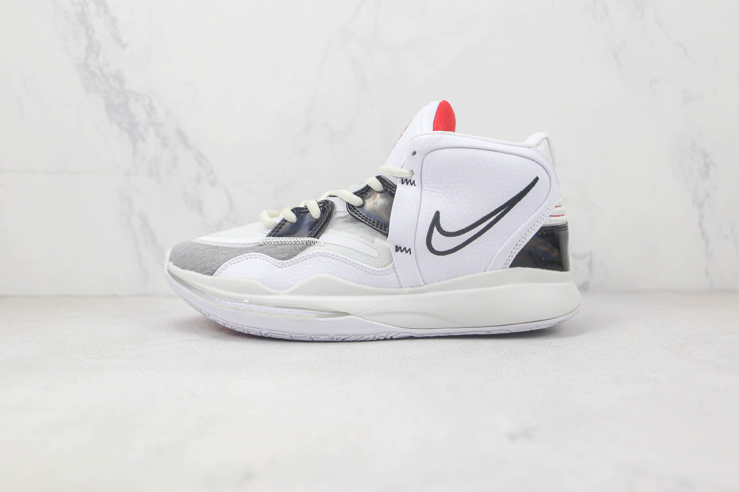 耐克Nike Kyrie Low 8 EP莆田纯原复刻版本欧文8代白黑色实战篮球鞋原鞋开模一比一打造 (ID:89678) - 图片1