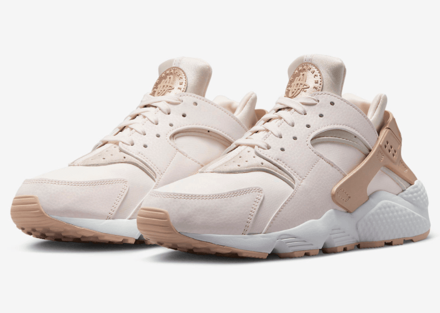 抢眼“玫瑰金”！Nike Air Huarache新配色曝光！ (ID:89702) - 图片1