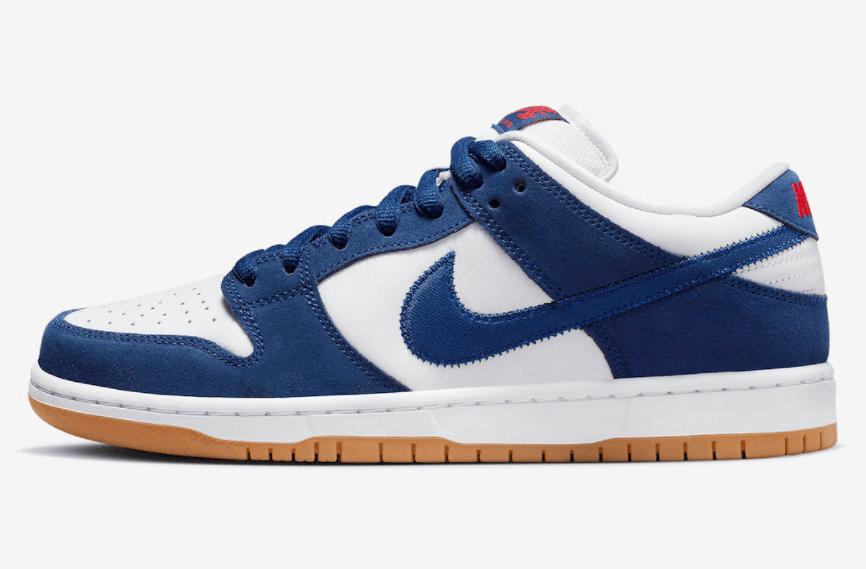 致敬洛杉矶道奇队！全新Nike SB Dunk Low国庆发售！ 货号：DO9395-400