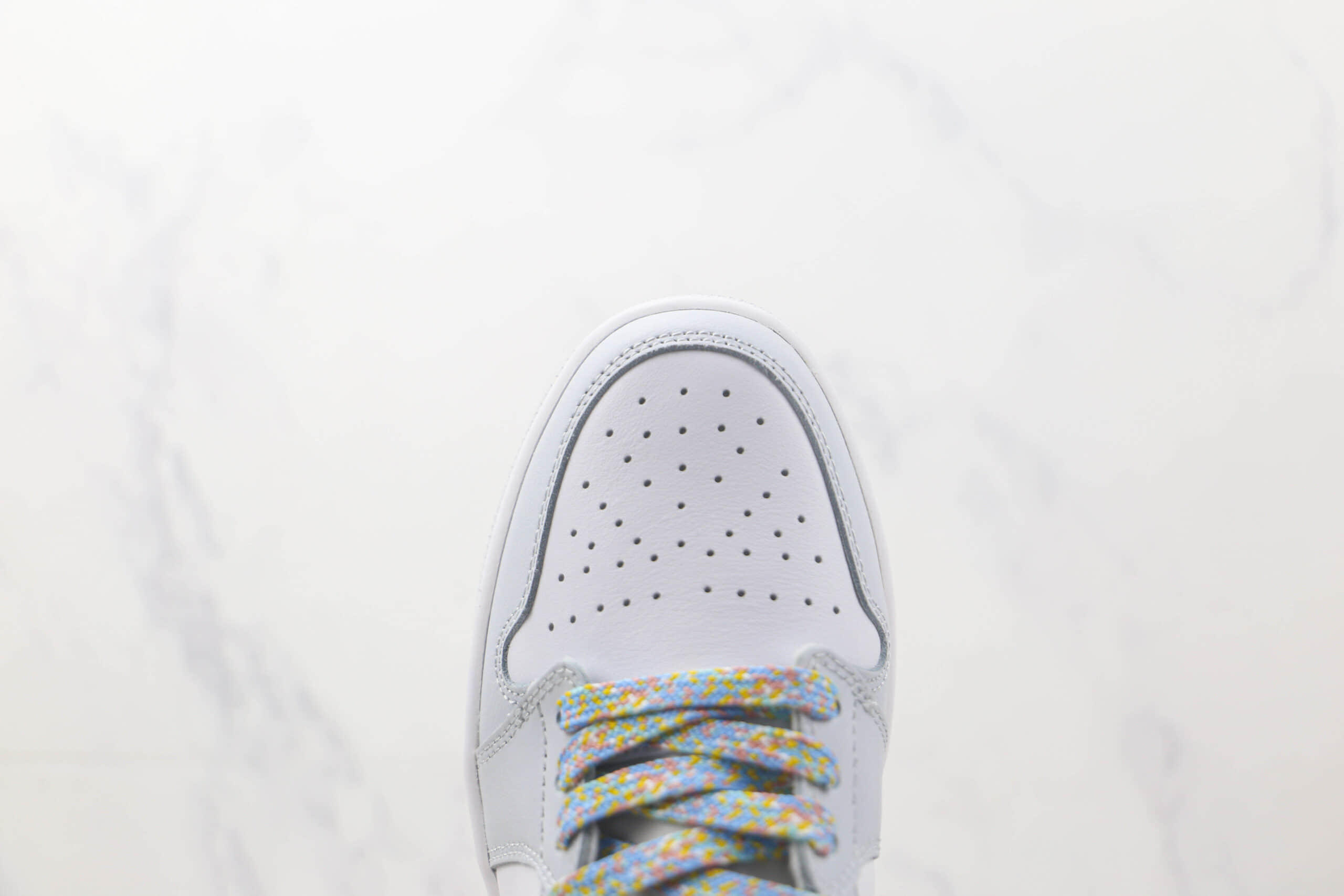 乔丹Air Jordan 1 Low纯原版本低帮AJ1白银色休闲板鞋 乔丹低帮AJ1七夕限定配色 货号:DX6070-101