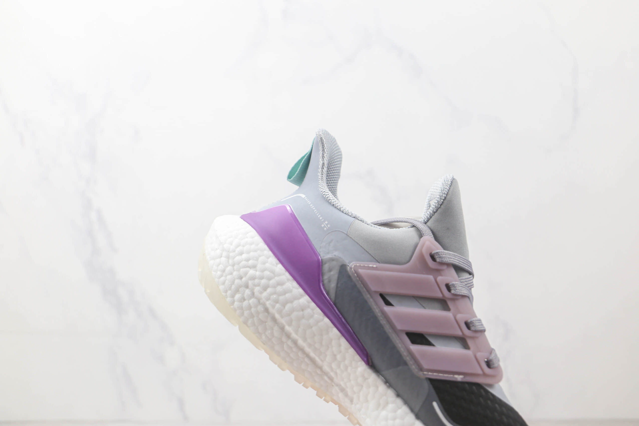 阿迪达斯adidas ultra boost 2021纯原版本Ub7.0黑灰粉爆米花跑鞋 阿迪达斯UB系列慢跑鞋 货号:S23908