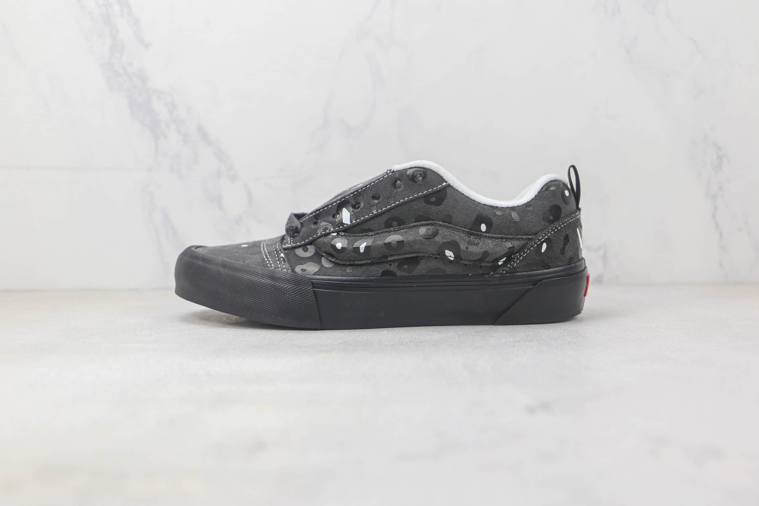 万斯VANS x Imran Potato联名款纯原版本低帮灰色豹纹面包鞋 万斯联名款低帮硫化板鞋 (ID:90292) - 图片1
