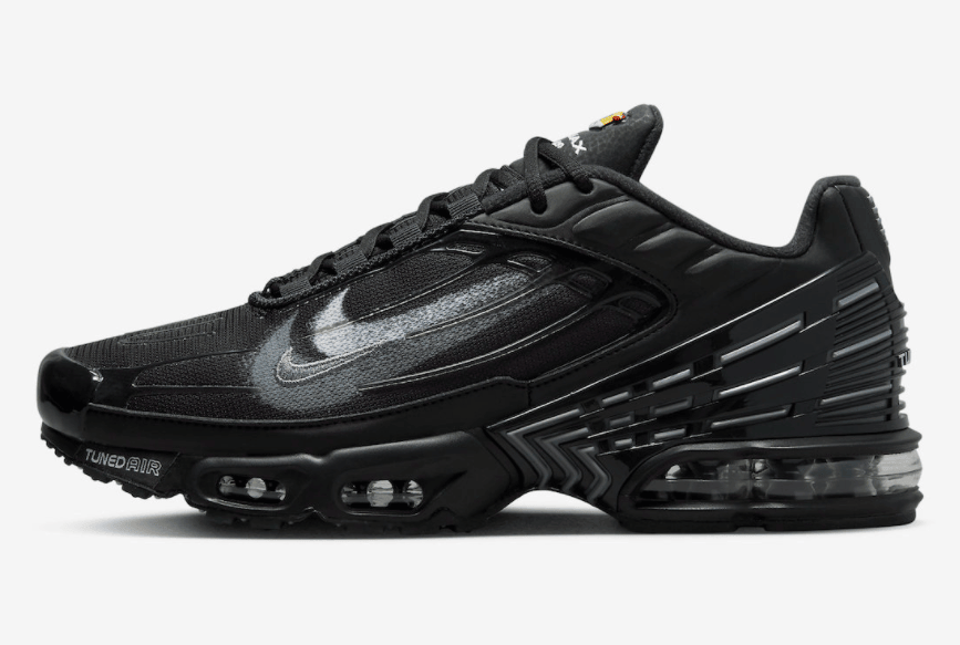 喷漆Swoosh！复古跑鞋Air Max Plus 3新配色即将登场！ 货号：FD0659-001