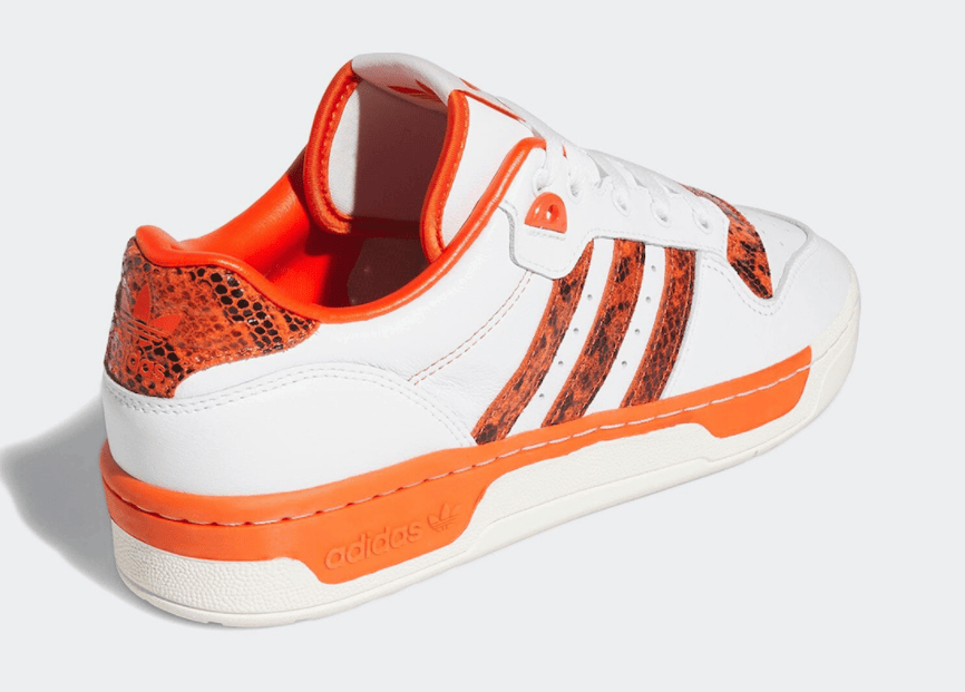 抢眼蛇纹!全新adidas Rivalry Low官图释出! 货号:HP9048