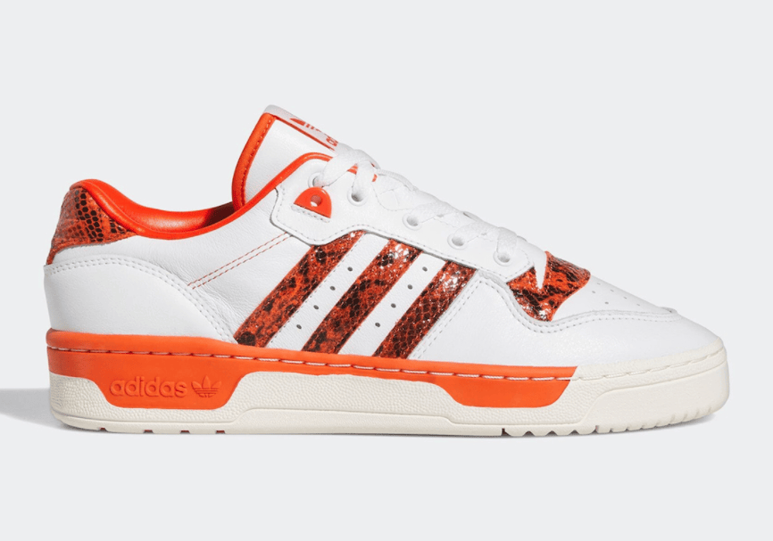 抢眼蛇纹!全新adidas Rivalry Low官图释出! 货号:HP9048